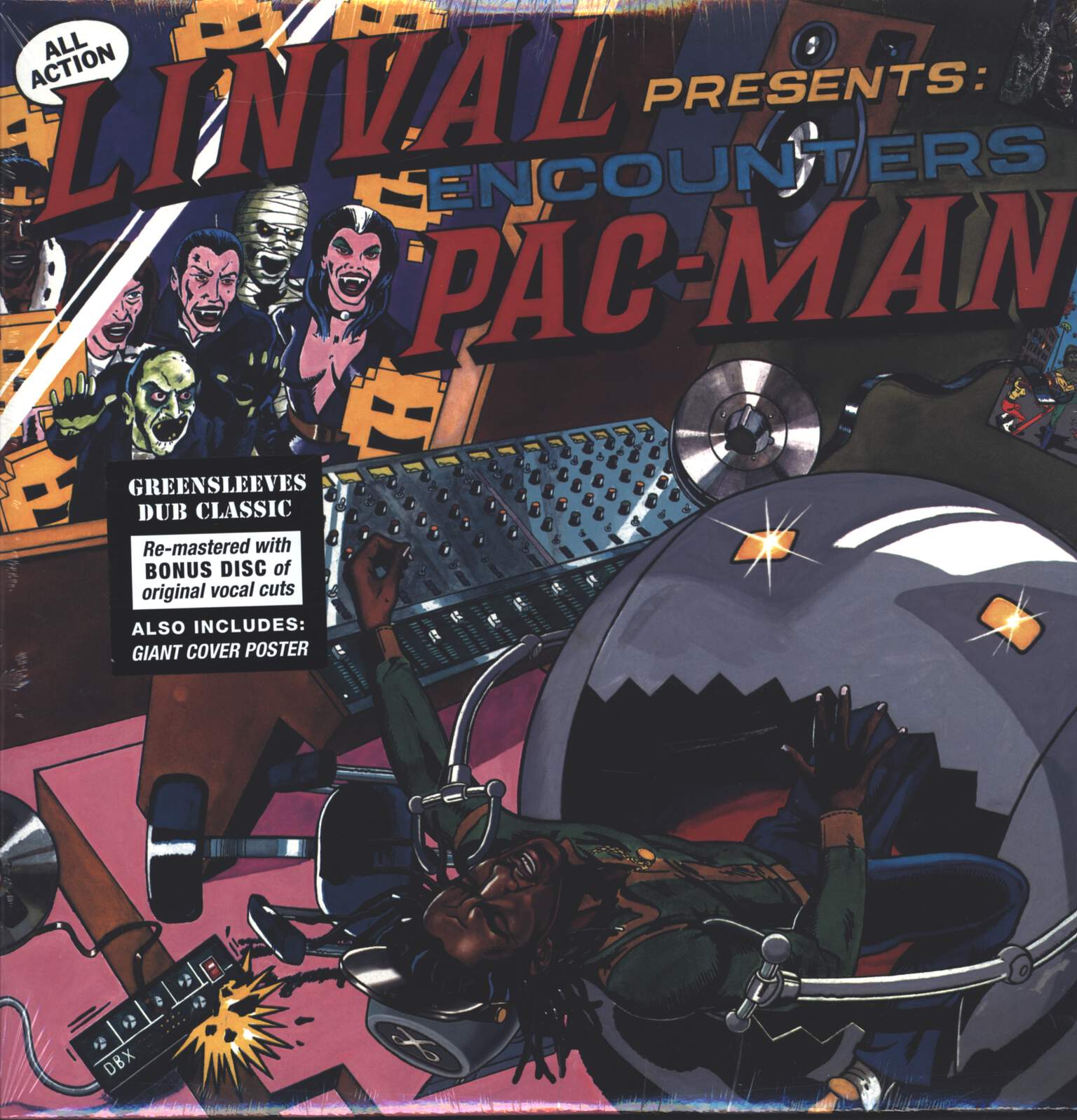 Linval Thompson: Encounters Pac-Man, LP (Vinyl)