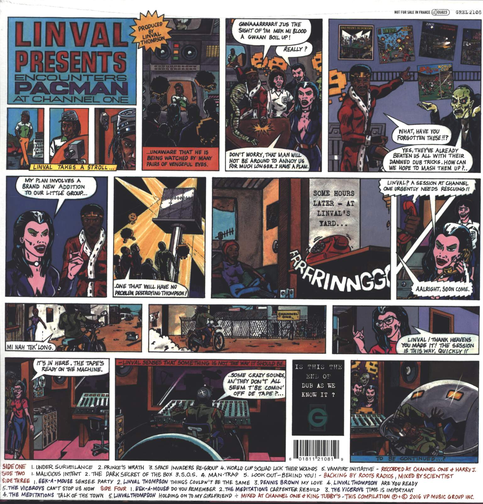 Linval Thompson: Encounters Pac-Man, LP (Vinyl)