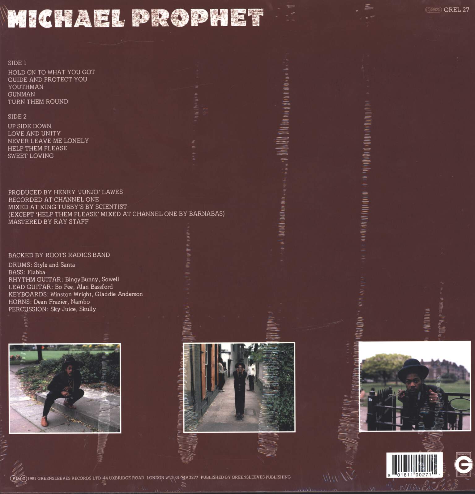 Michael Prophet: Michael Prophet (Gunman), LP (Vinyl)