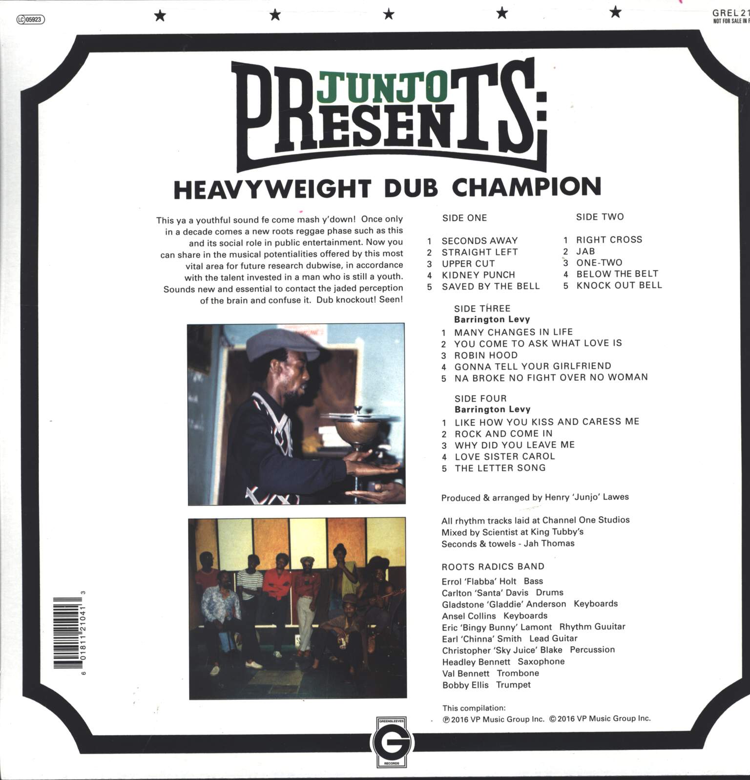 Henry "Junjo" Lawes: Heavyweight Dub Champion, LP (Vinyl)