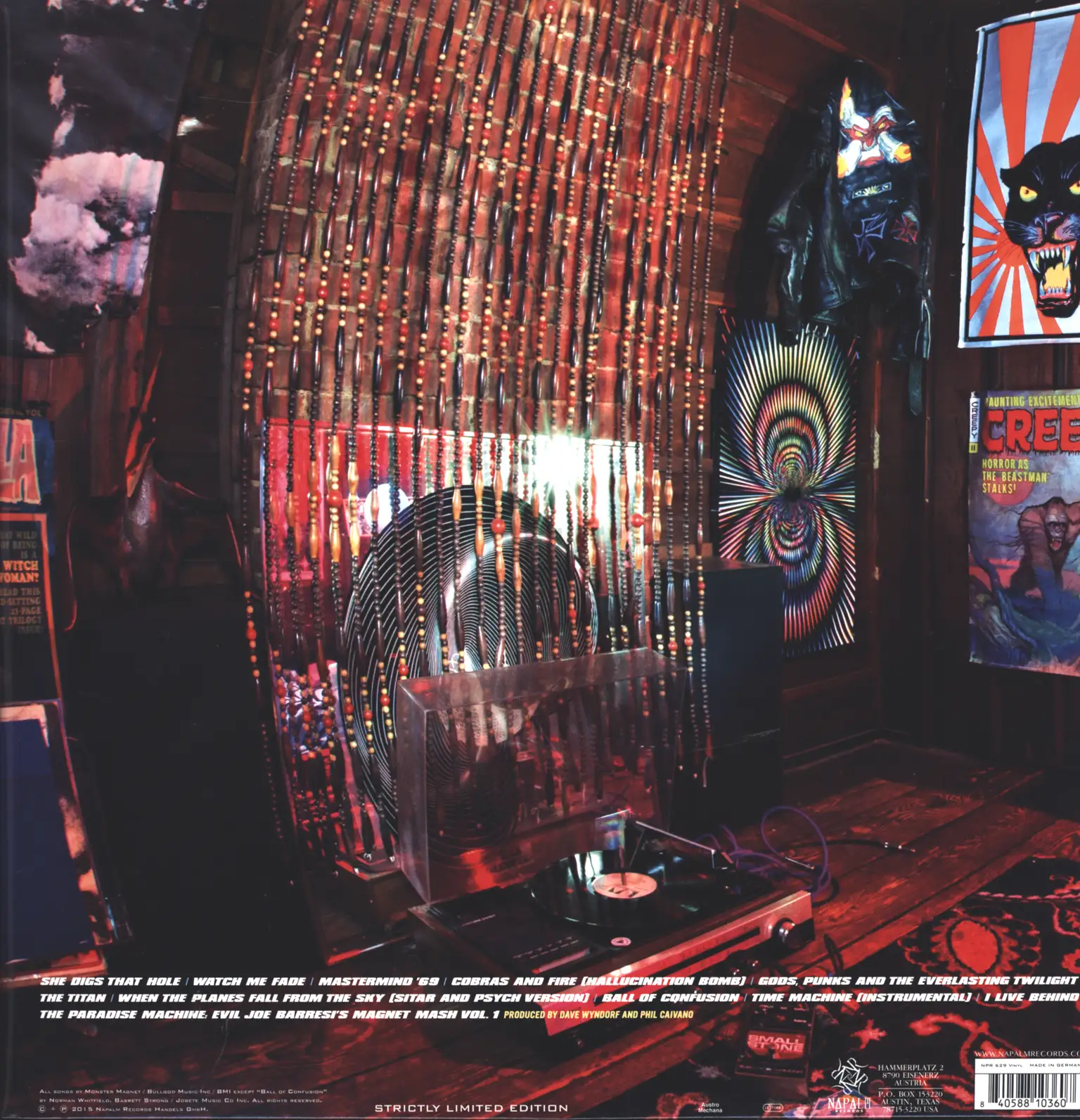 Monster Magnet: Cobras And Fire: The Mastermind Redux, 2×LP (Vinyl)