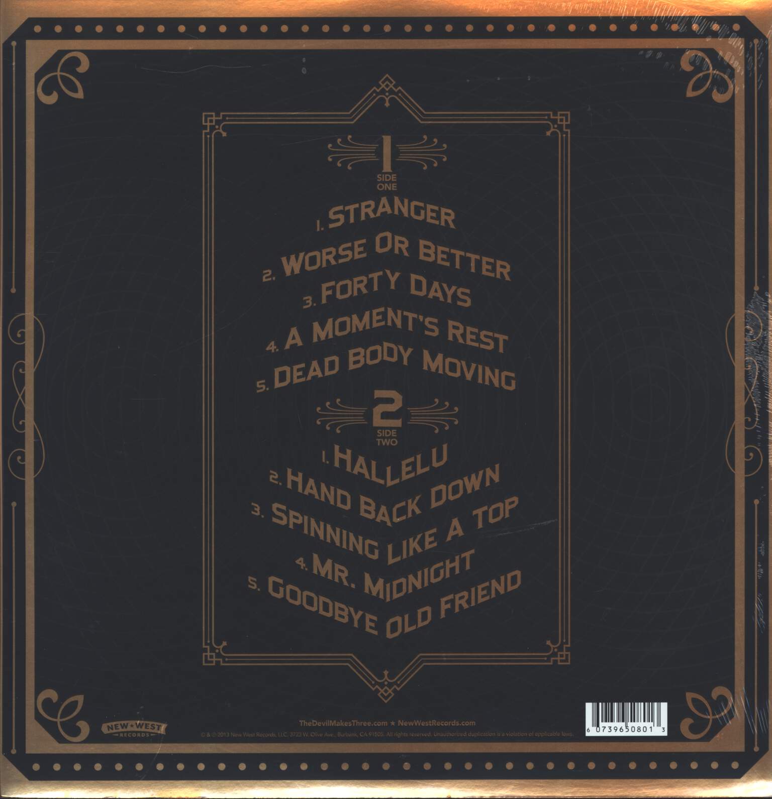 The Devil Makes Three: I'm A Stranger Here, LP (Vinyl)