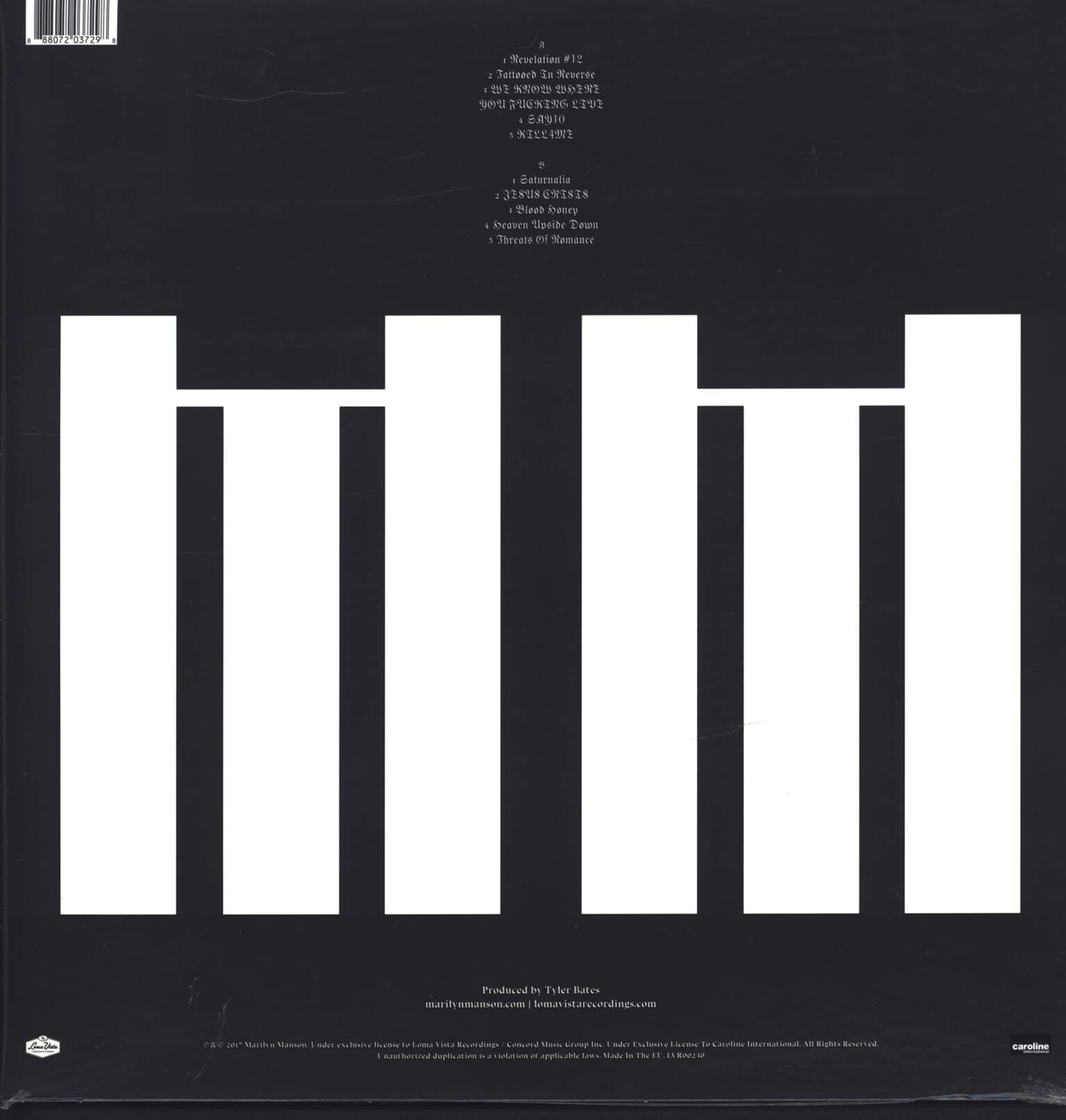 Marilyn Manson: Heaven Upside Down, LP (Vinyl)