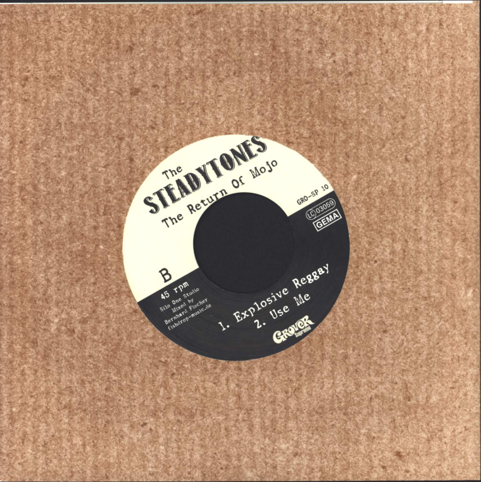 The Steadytones: The Return Of Mojo, 7" Single (Vinyl)