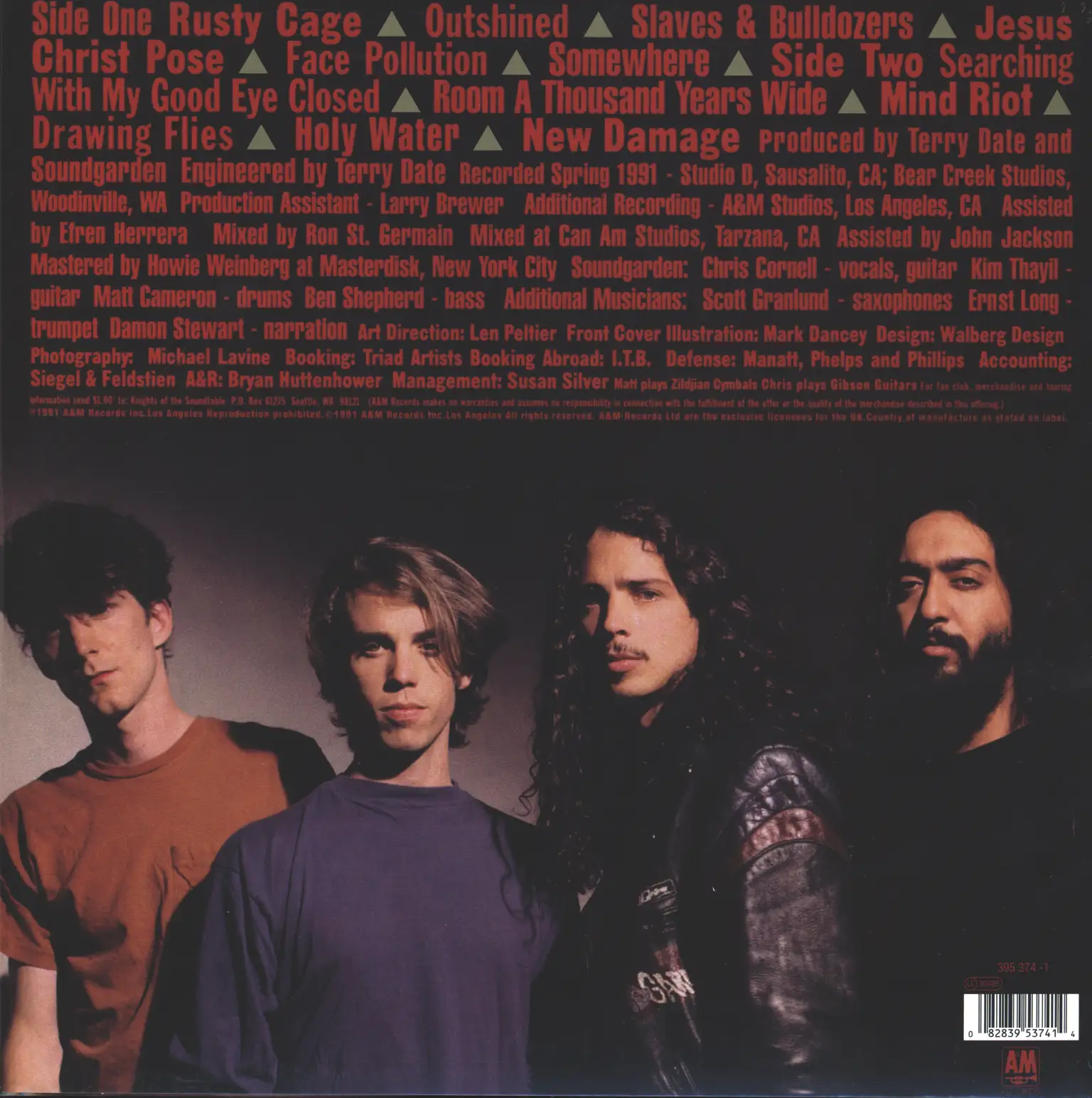 Soundgarden: Badmotorfinger, LP (Vinyl)