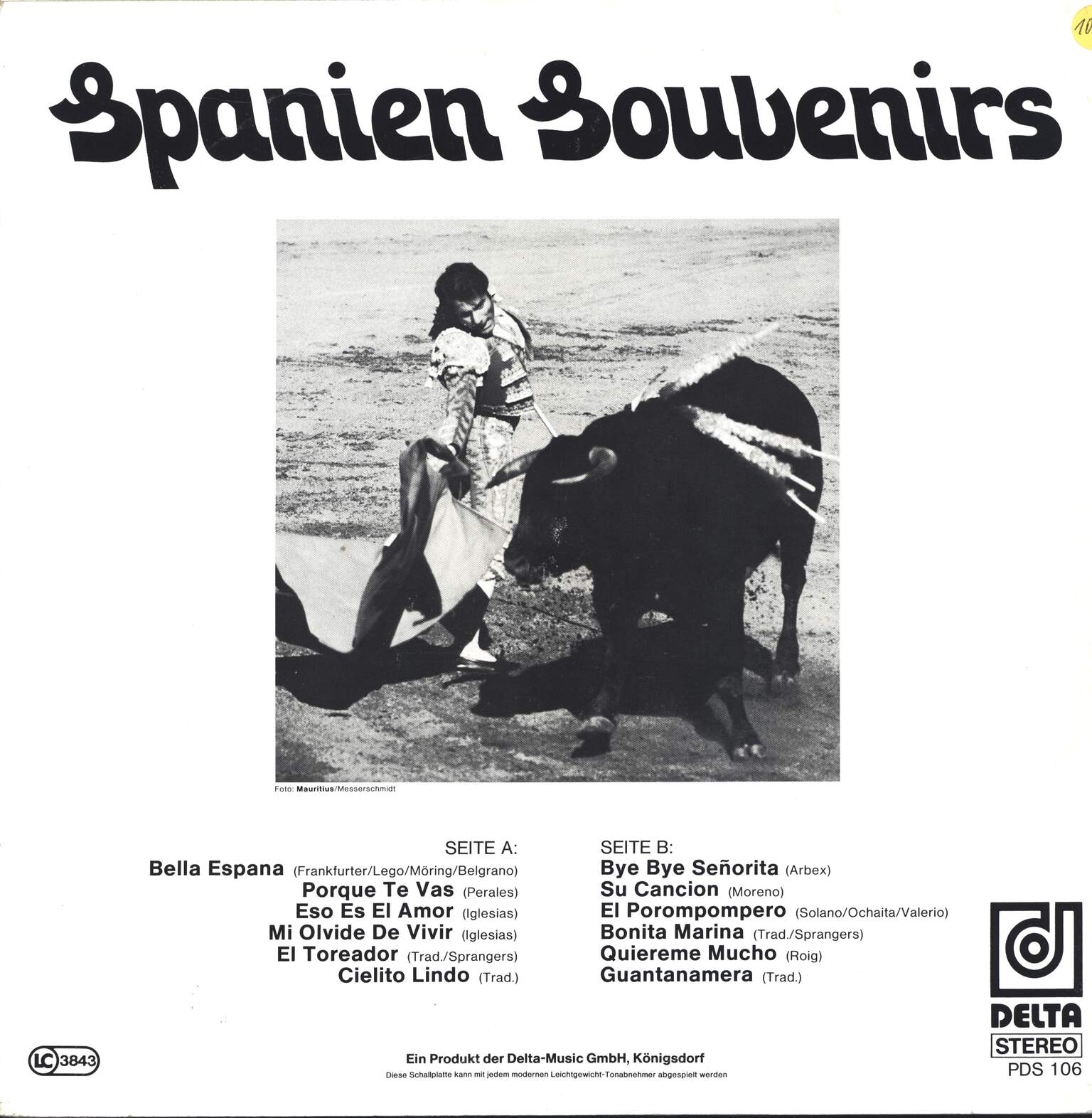 Unknown Artist: Spanien Souvenirs, LP (Vinyl)