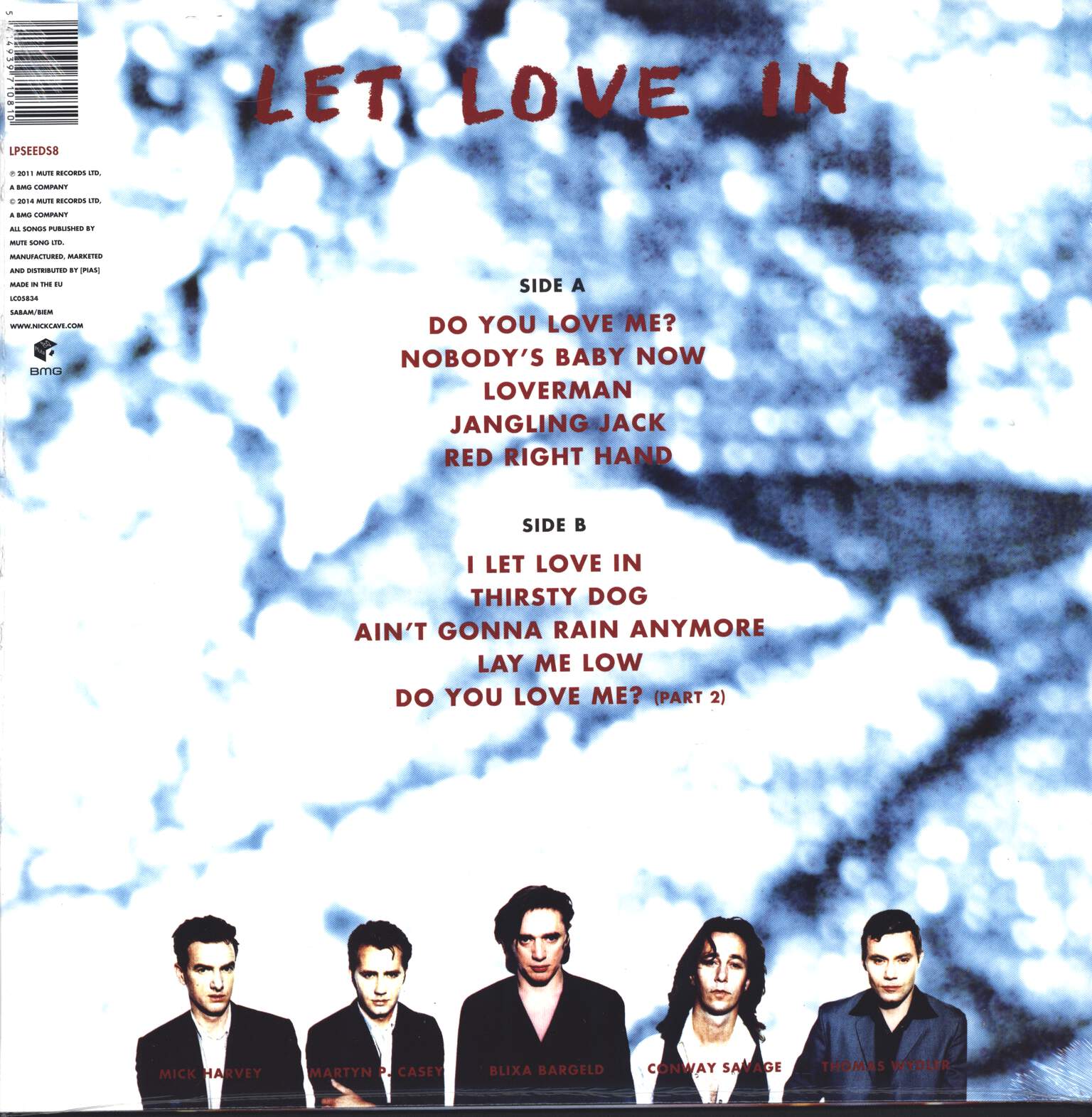 Nick Cave & The Bad Seeds: Let Love In, LP (Vinyl)