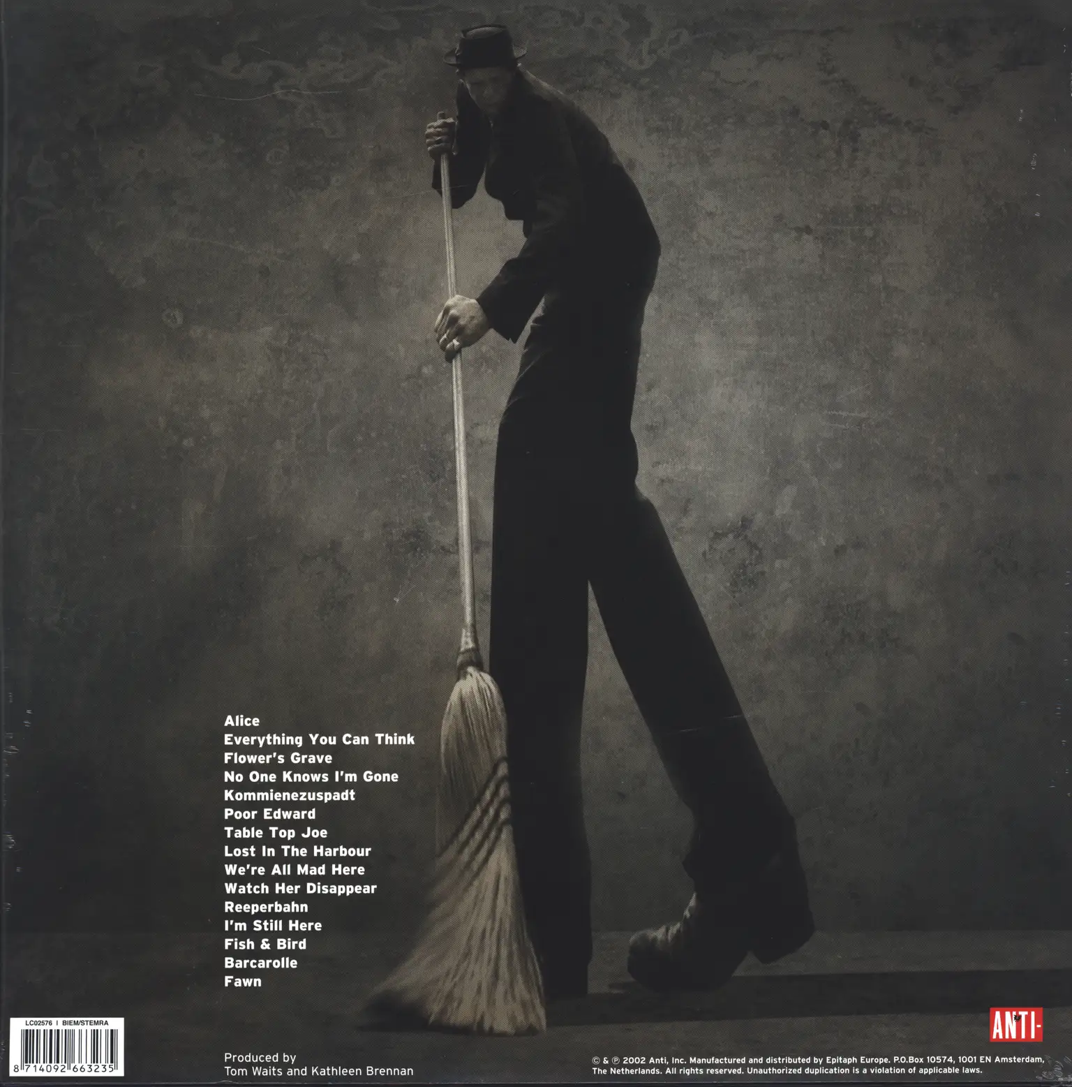 Tom Waits: Alice, 2×LP (Vinyl)