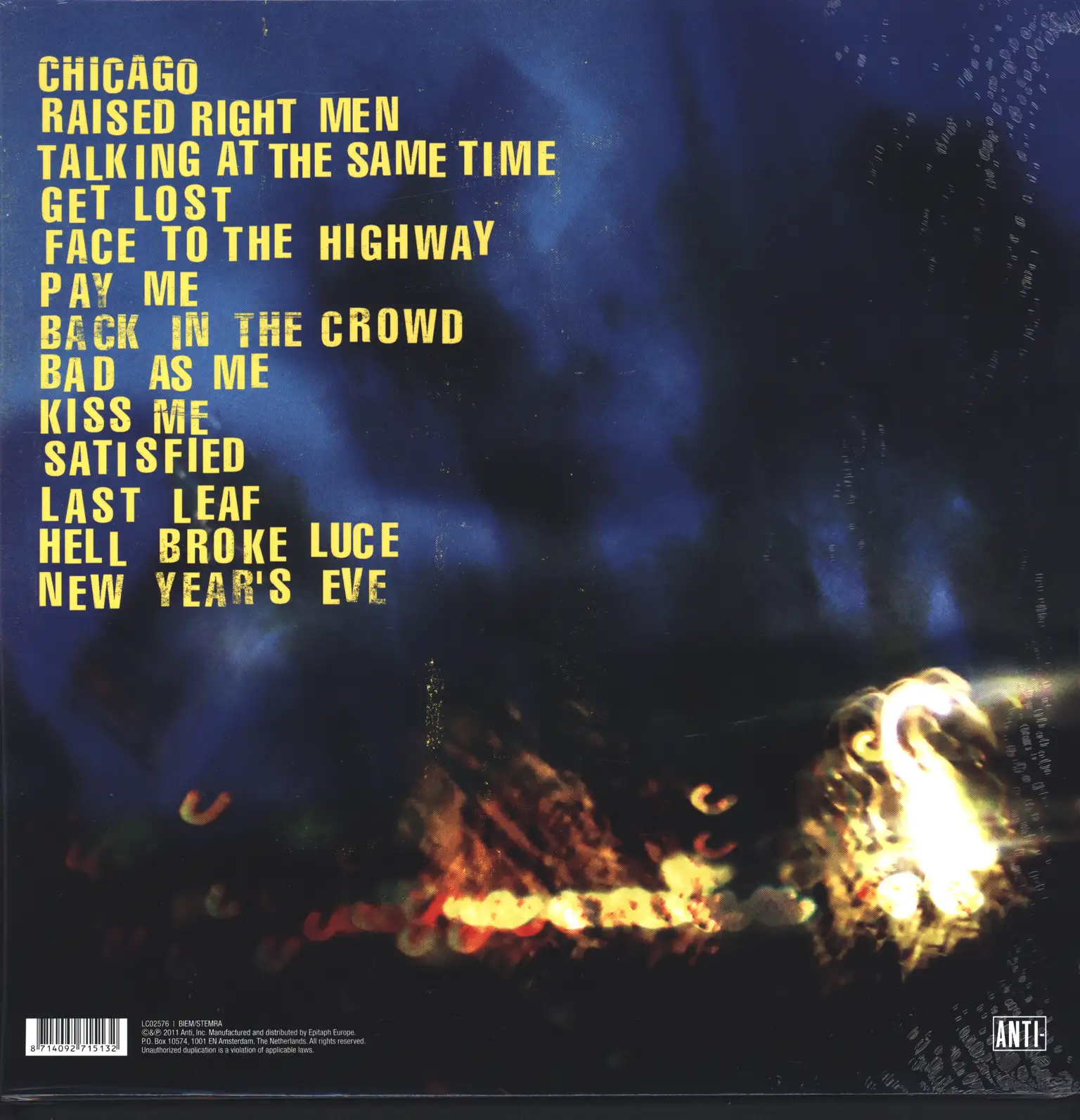 Tom Waits: Bad As Me, LP (Vinyl)