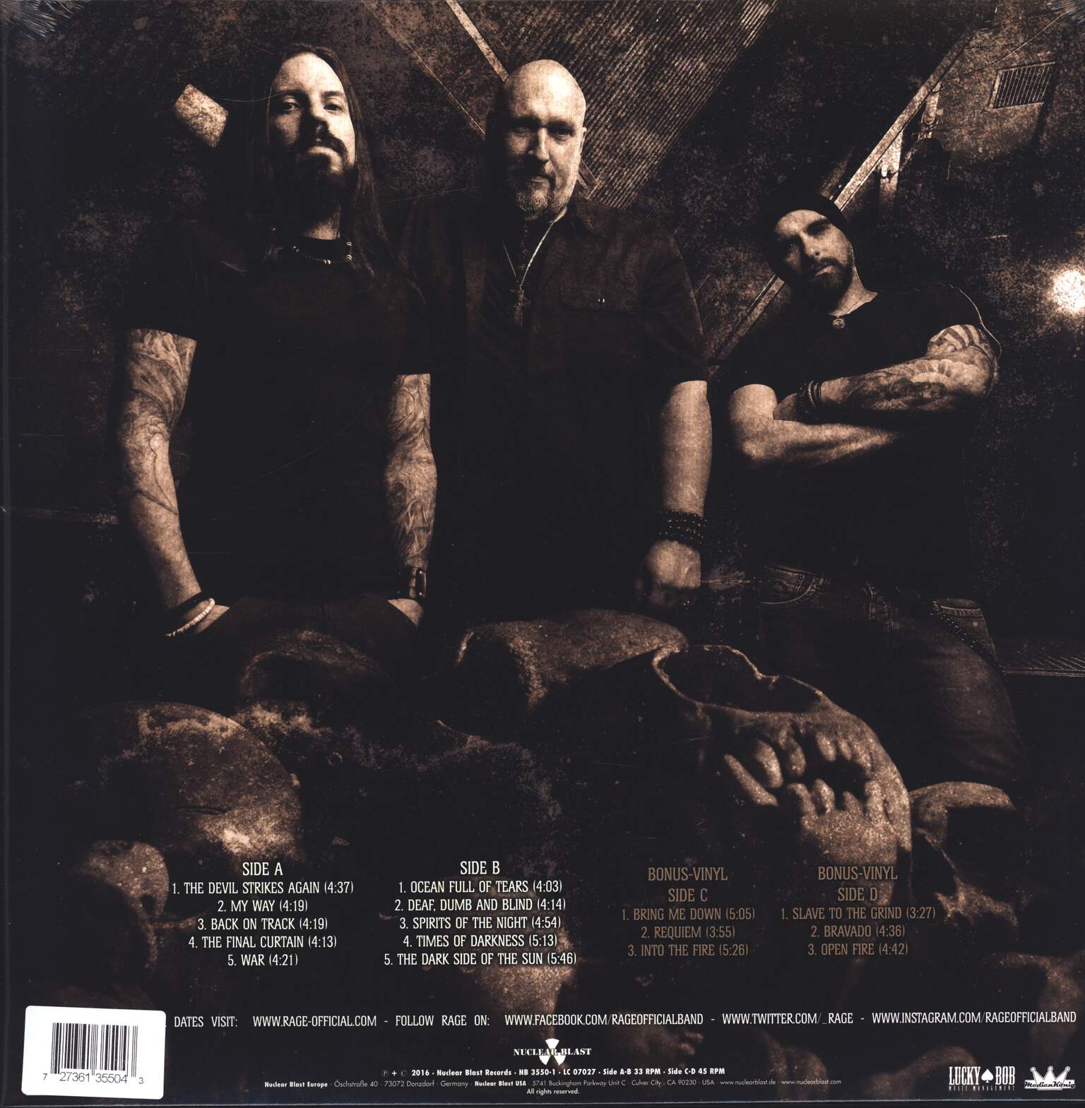 Rage: The Devil Strikes Again, 2×LP (Vinyl)