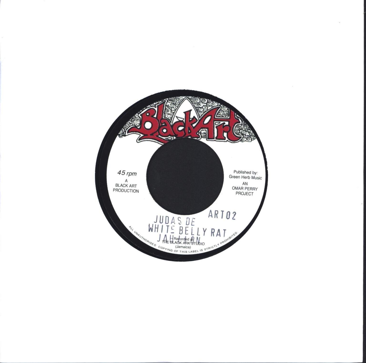 Lee Perry: White Belly Rat, 7" Single (Vinyl)