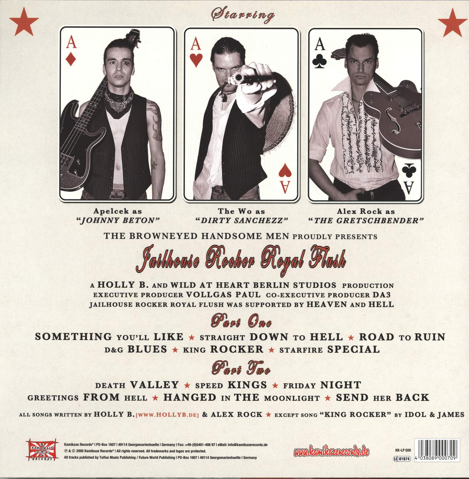 Holly B.: Jailhouse Rocker Royal Flush, LP (Vinyl)