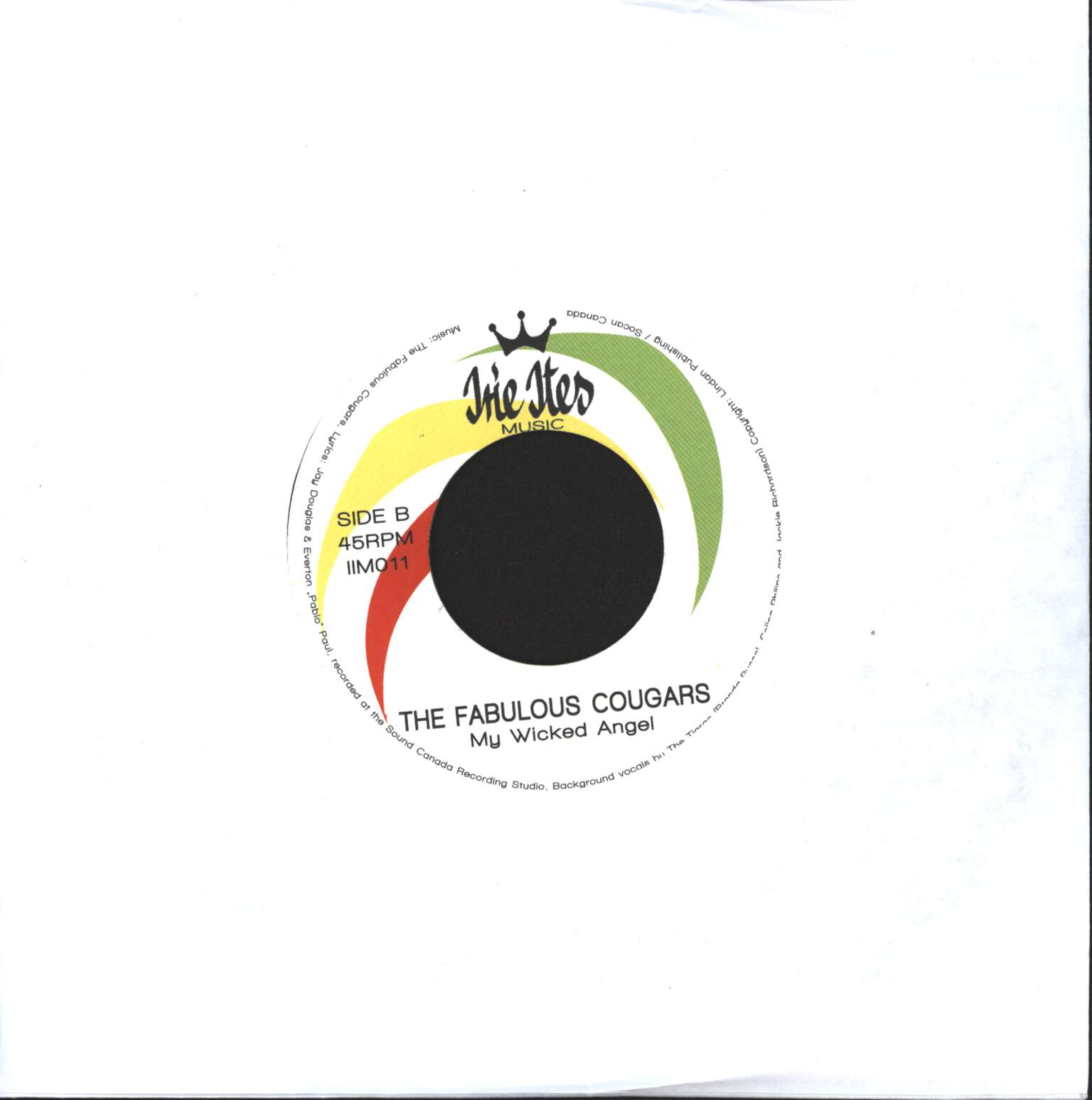 The Fabulous Cougars: Sooner Or Later / My Wicked Angel, 7" Single (Vinyl)