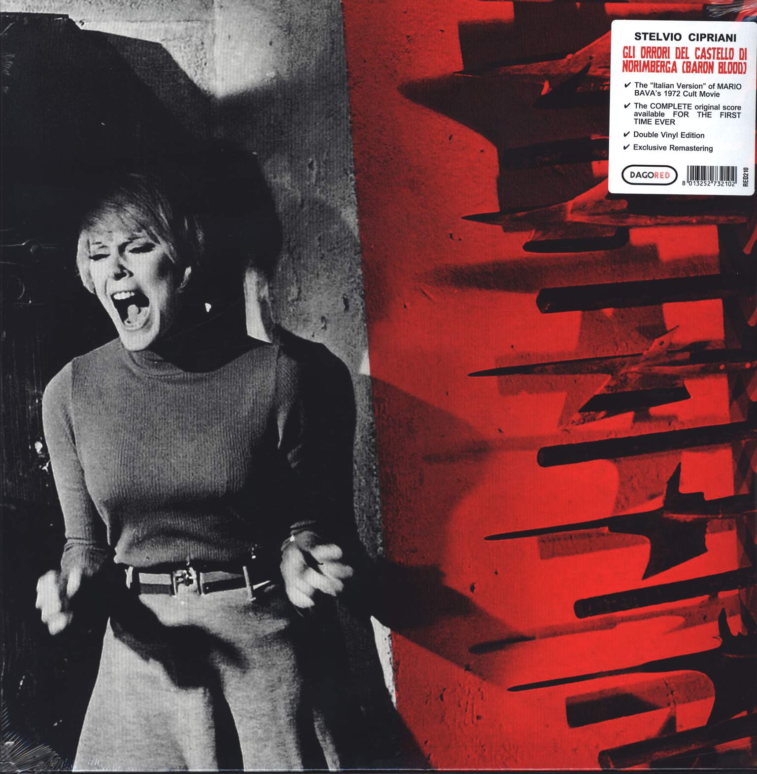 Stelvio Cipriani: Gli Orrori Del Castello Di Norimberga (Baron Blood), LP (Vinyl)