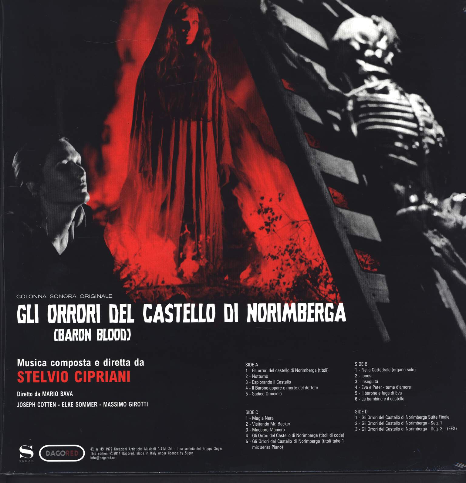 Stelvio Cipriani: Gli Orrori Del Castello Di Norimberga (Baron Blood), LP (Vinyl)
