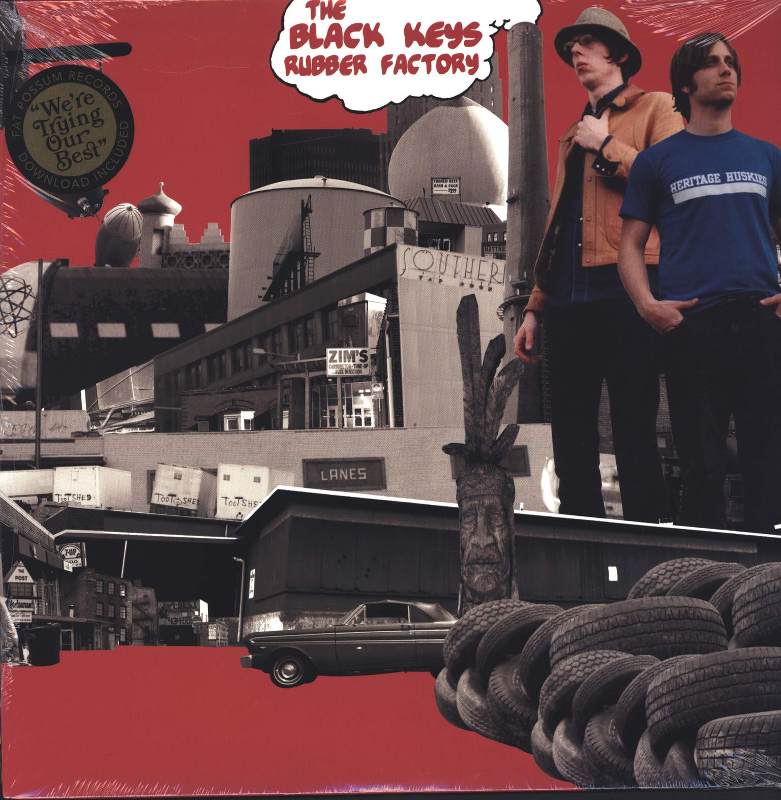 The Black Keys: Rubber Factory, LP (Vinyl)