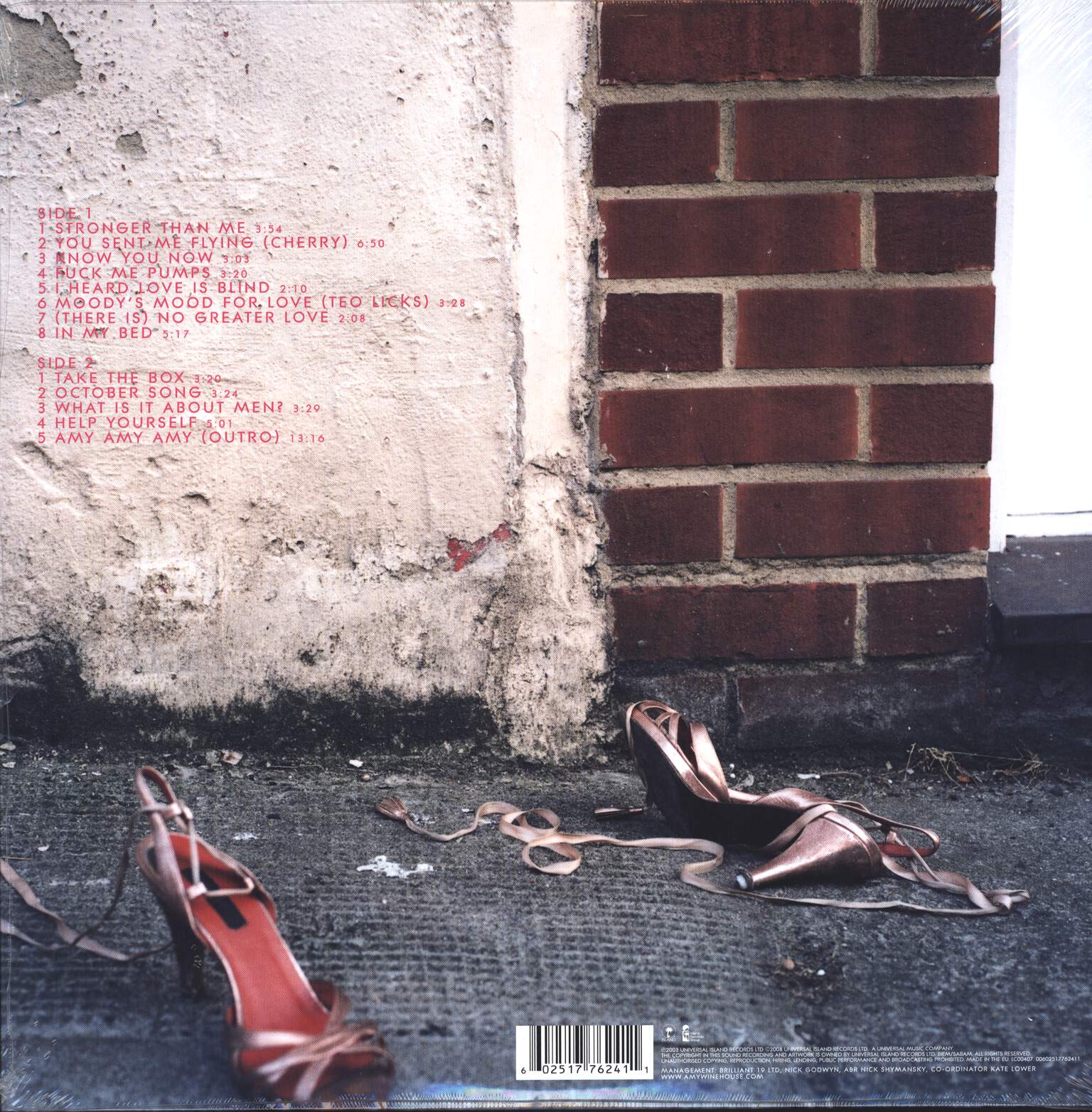 Amy Winehouse: Frank, LP (Vinyl)