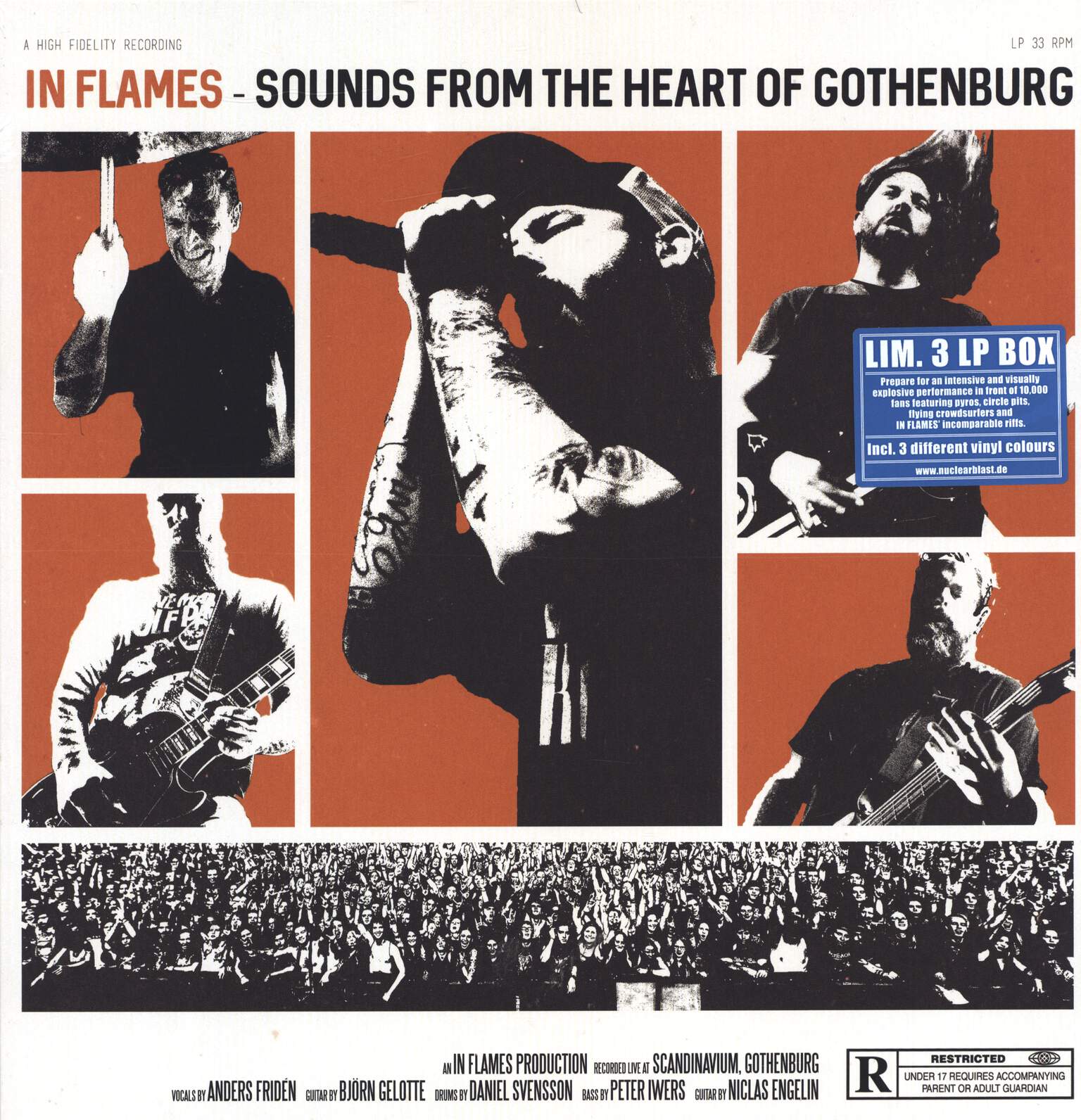 In Flames: Sounds From The Heart Of Gothenburg, LP (Vinyl)