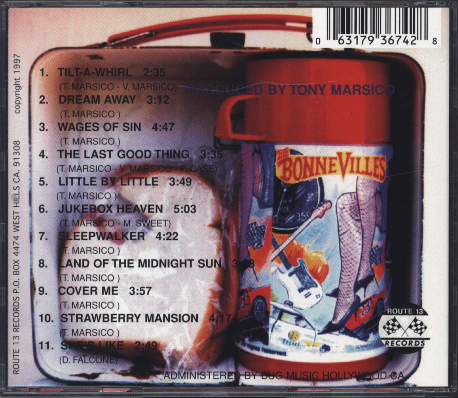 The Bonnevilles: High Speed Low Drag, CD