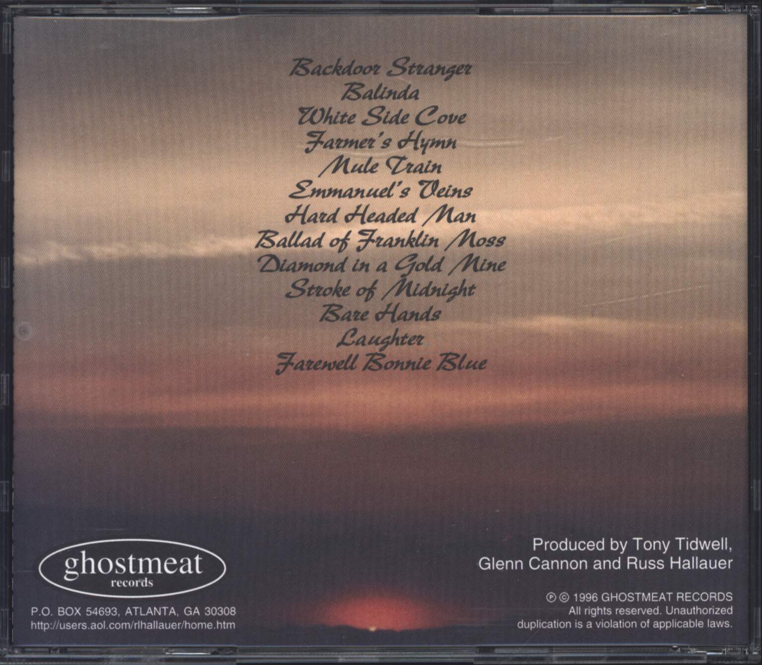 Tony Tidwell: Tony Tidwell And The Scalded Dogs, CD