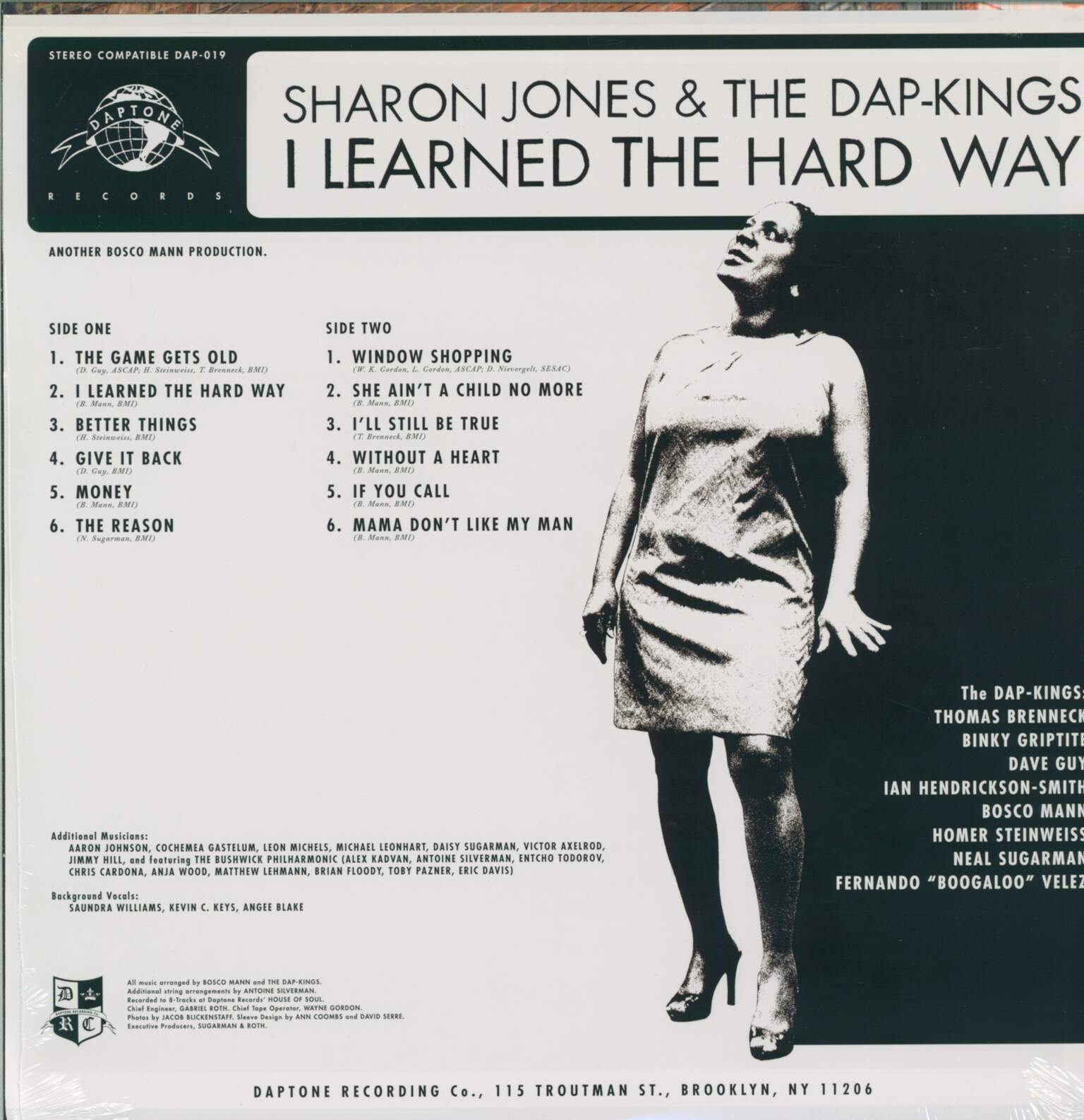 Sharon Jones & The Dap-Kings: I Learned The Hard Way, LP (Vinyl)