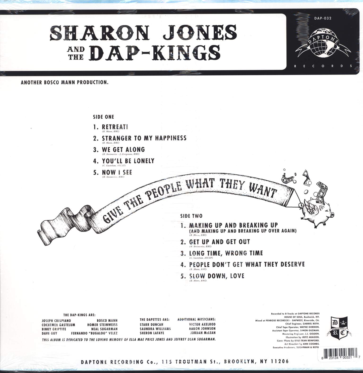 Sharon Jones & The Dap-Kings: Give The People What They Want, LP (Vinyl)