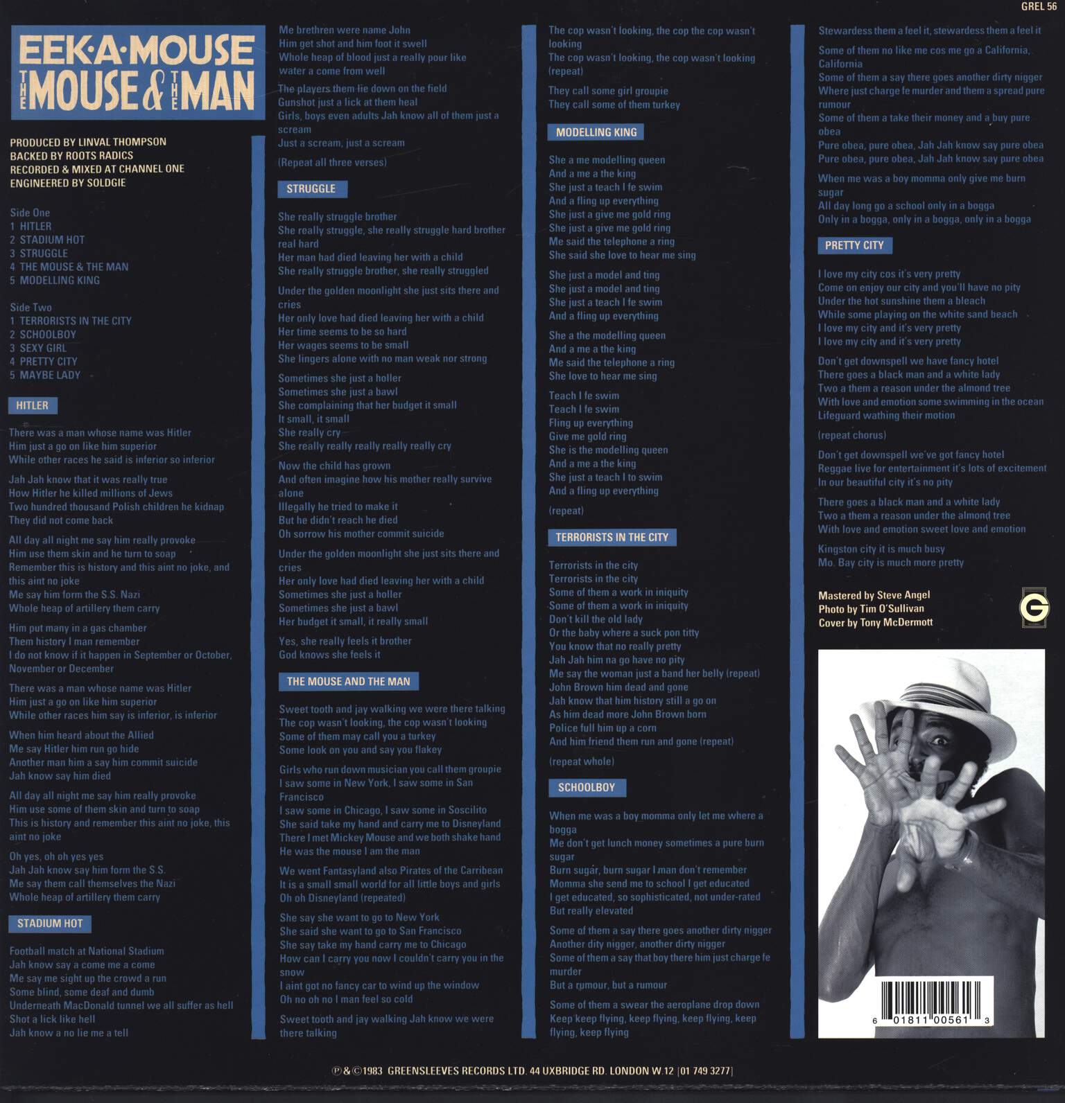 Eek-a-Mouse: The Mouse And The Man, LP (Vinyl)