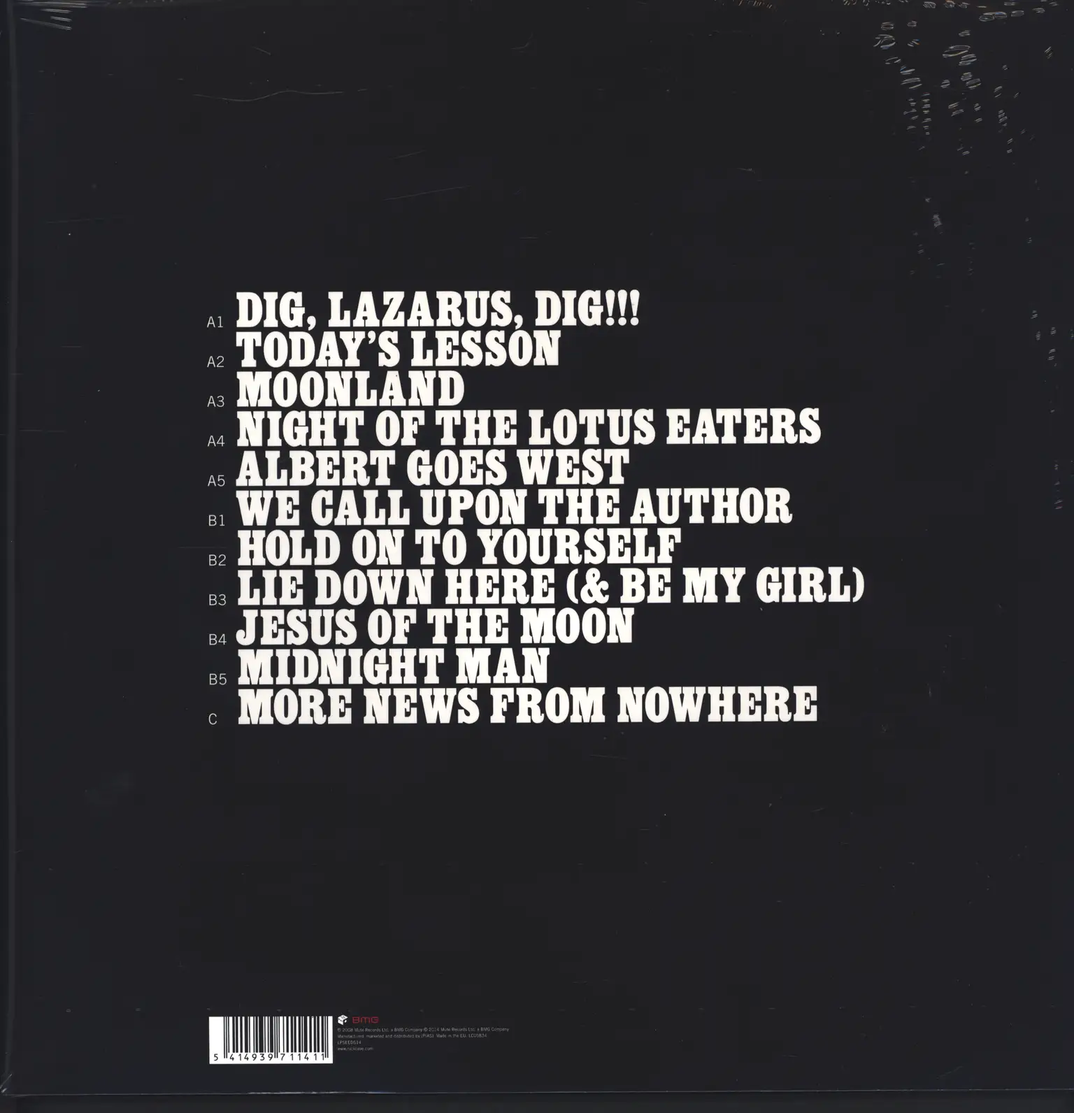 Nick Cave & The Bad Seeds: Dig, Lazarus, Dig!!!, 2×LP (Vinyl)