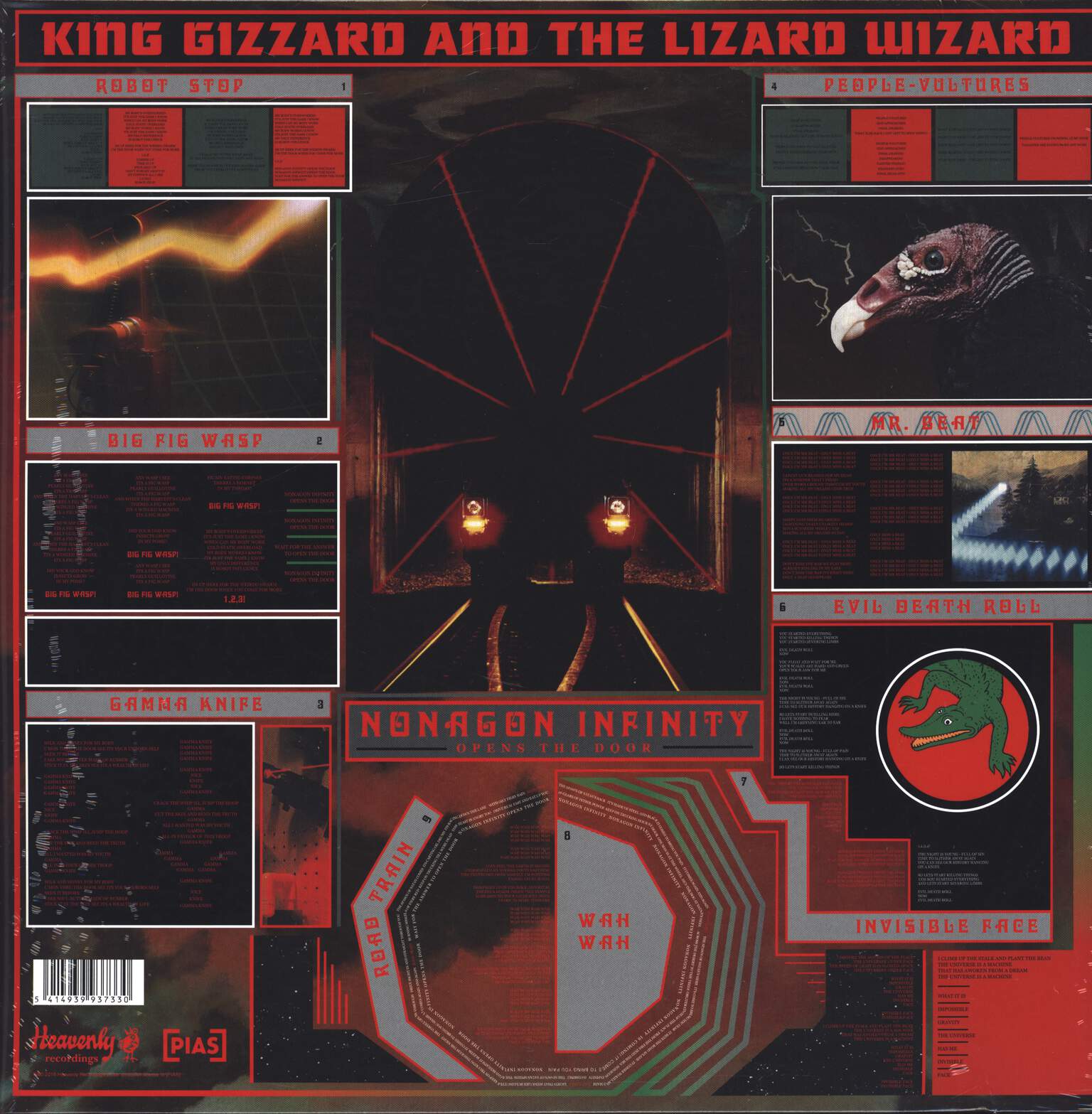 King Gizzard And The Lizard Wizard: Nonagon Infinity, LP (Vinyl)