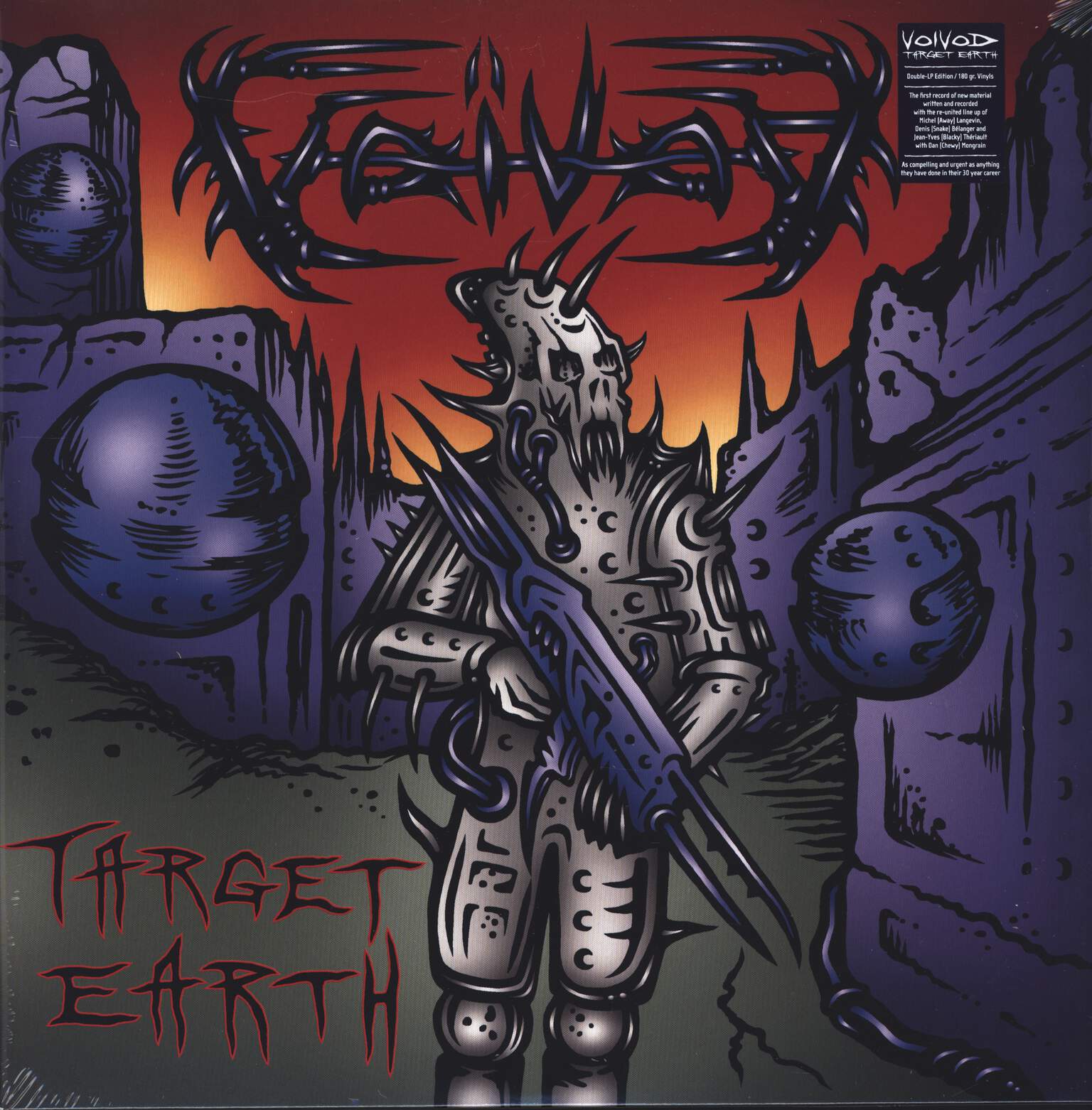 Voivod: Target Earth, LP (Vinyl)