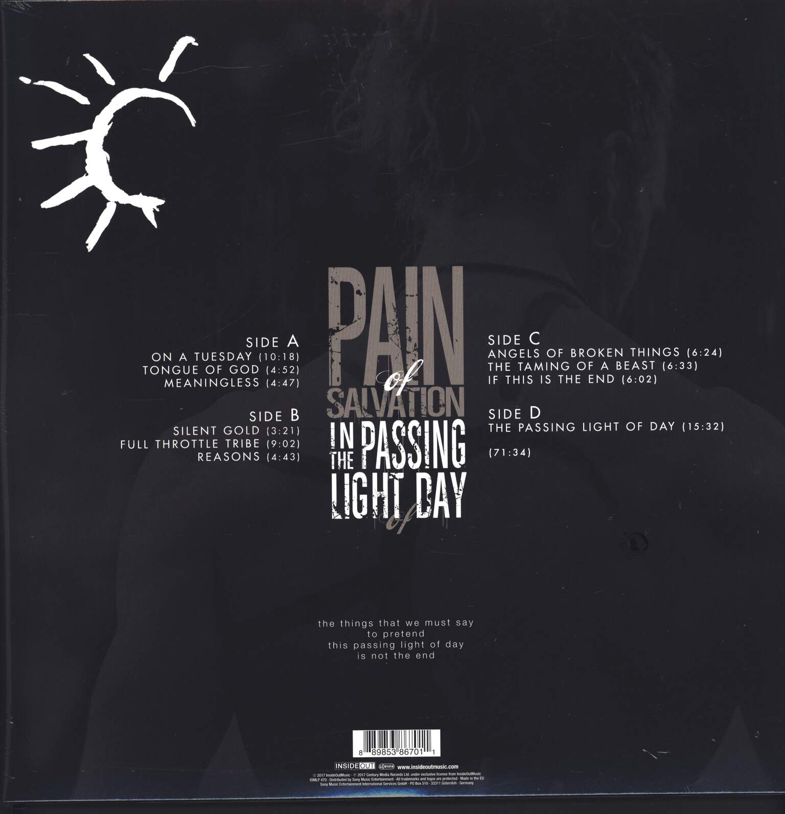 Pain Of Salvation: In The Passing Light Of Day, LP (Vinyl)