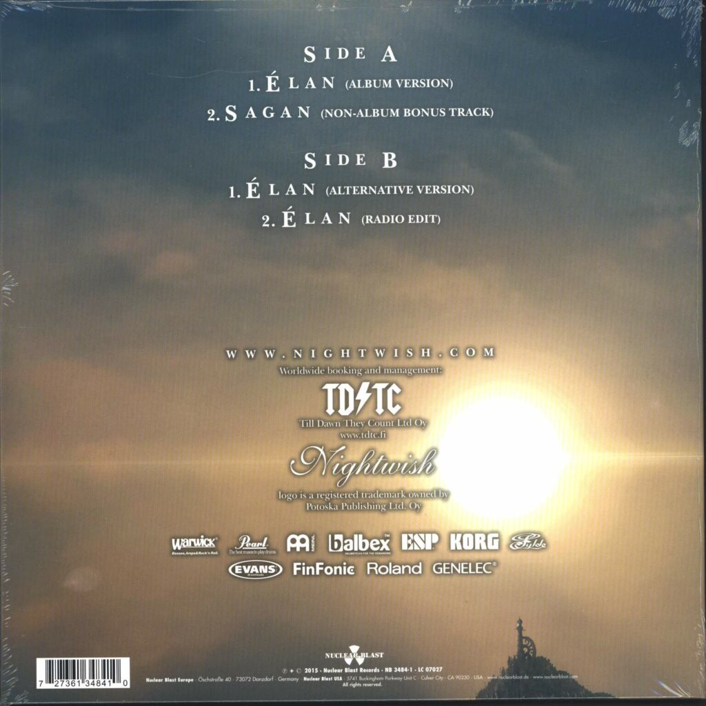 Nightwish: Élan, 10" Vinyl EP