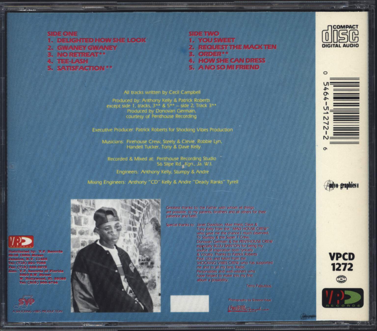Terror Fabulous: Gwaney Gwaney, CD