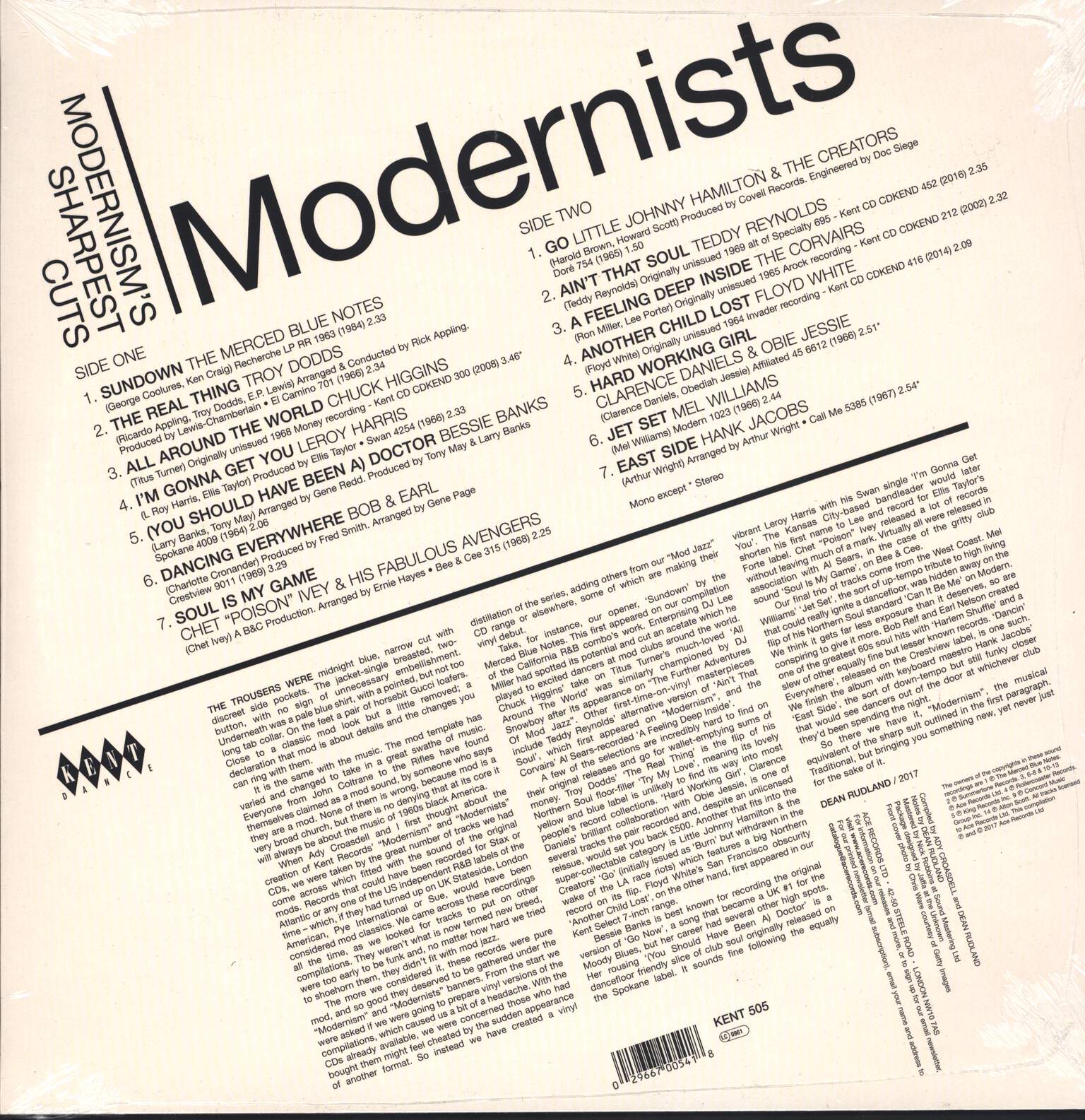 Various: Modernists - Modernism's Sharpest Cuts, LP (Vinyl)