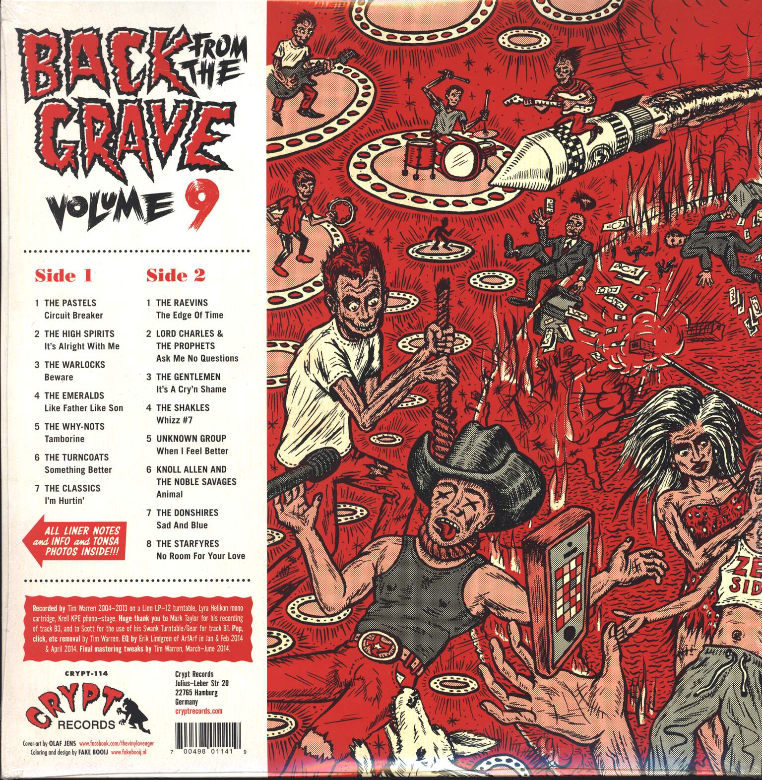 Various: Back From The Grave Volume 9, LP (Vinyl)
