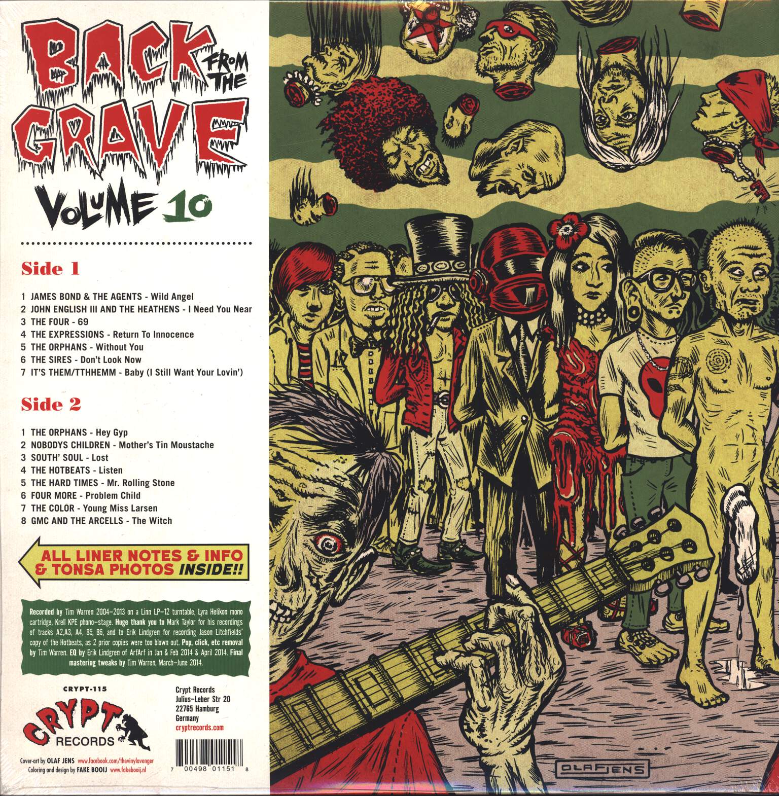 Various: Back From The Grave Volume 10, LP (Vinyl)