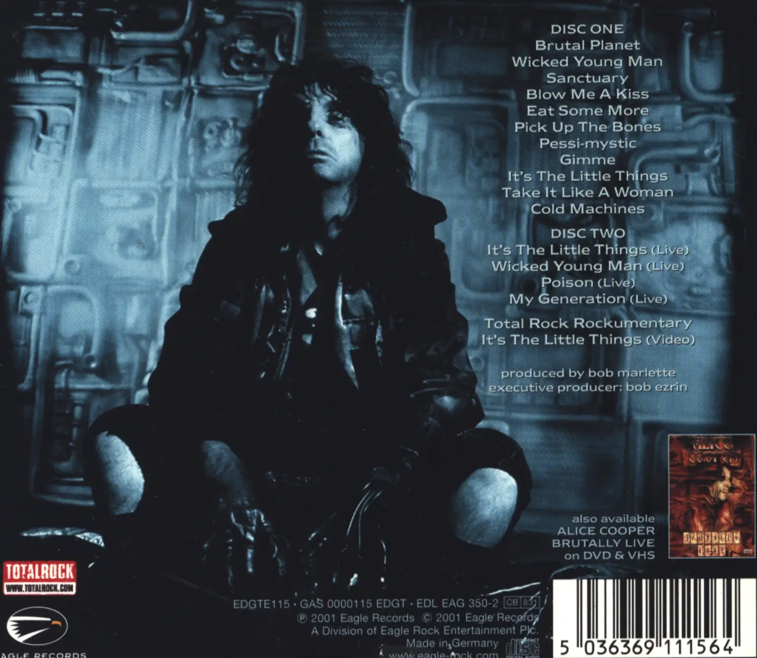 Alice Cooper: Brutal Planet, CD