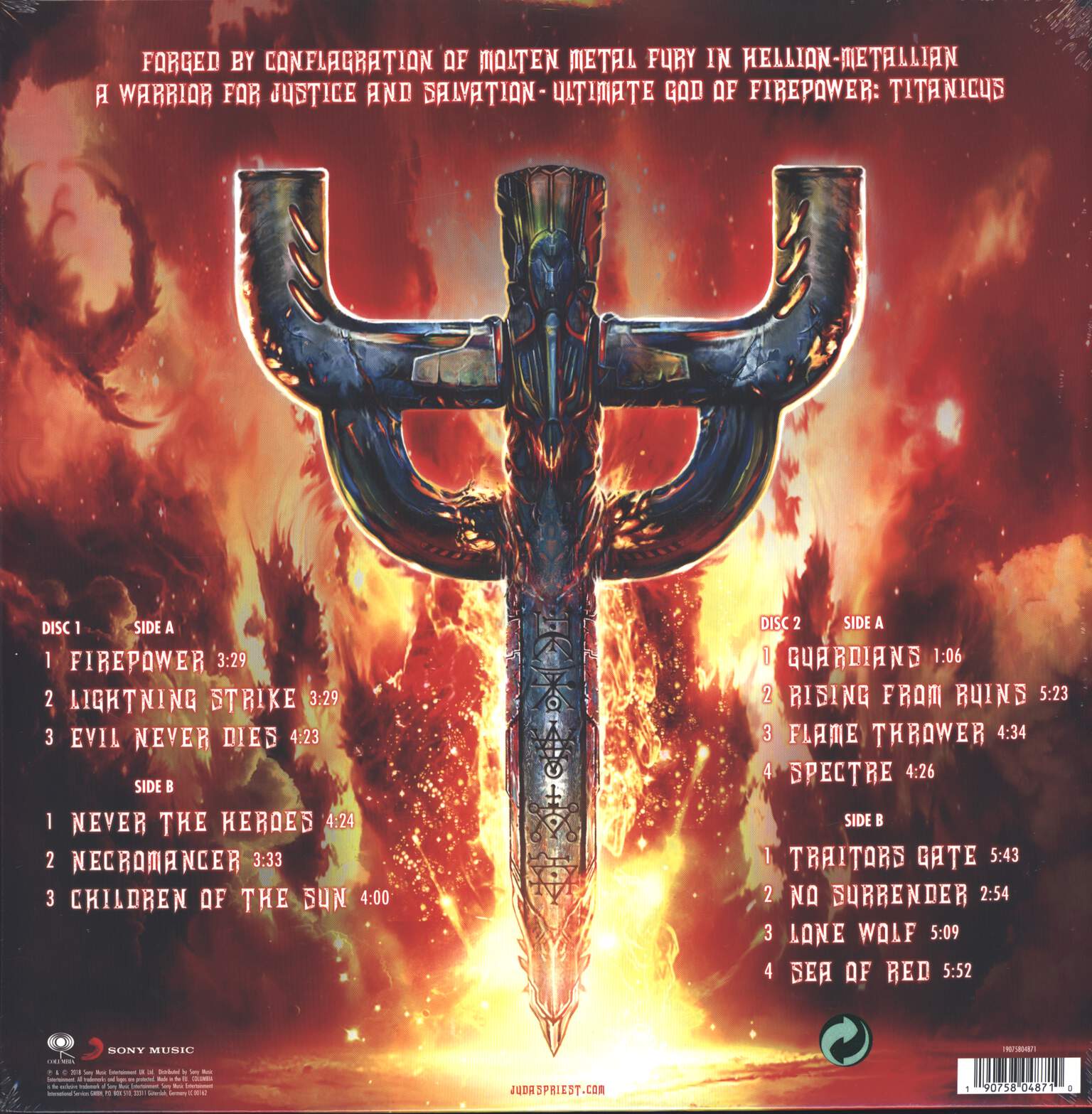 Judas Priest: Firepower, LP (Vinyl)