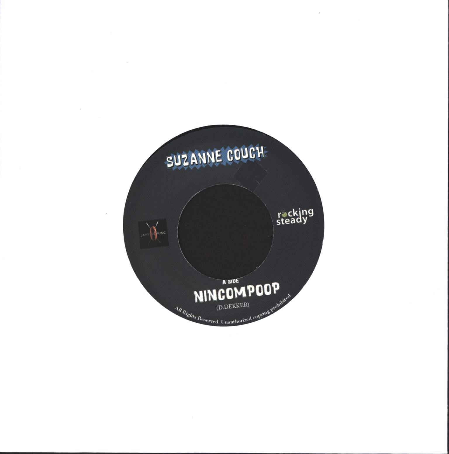 Suzanne Couch: Nincompoop / Honour Your Mother, 7" Single (Vinyl)