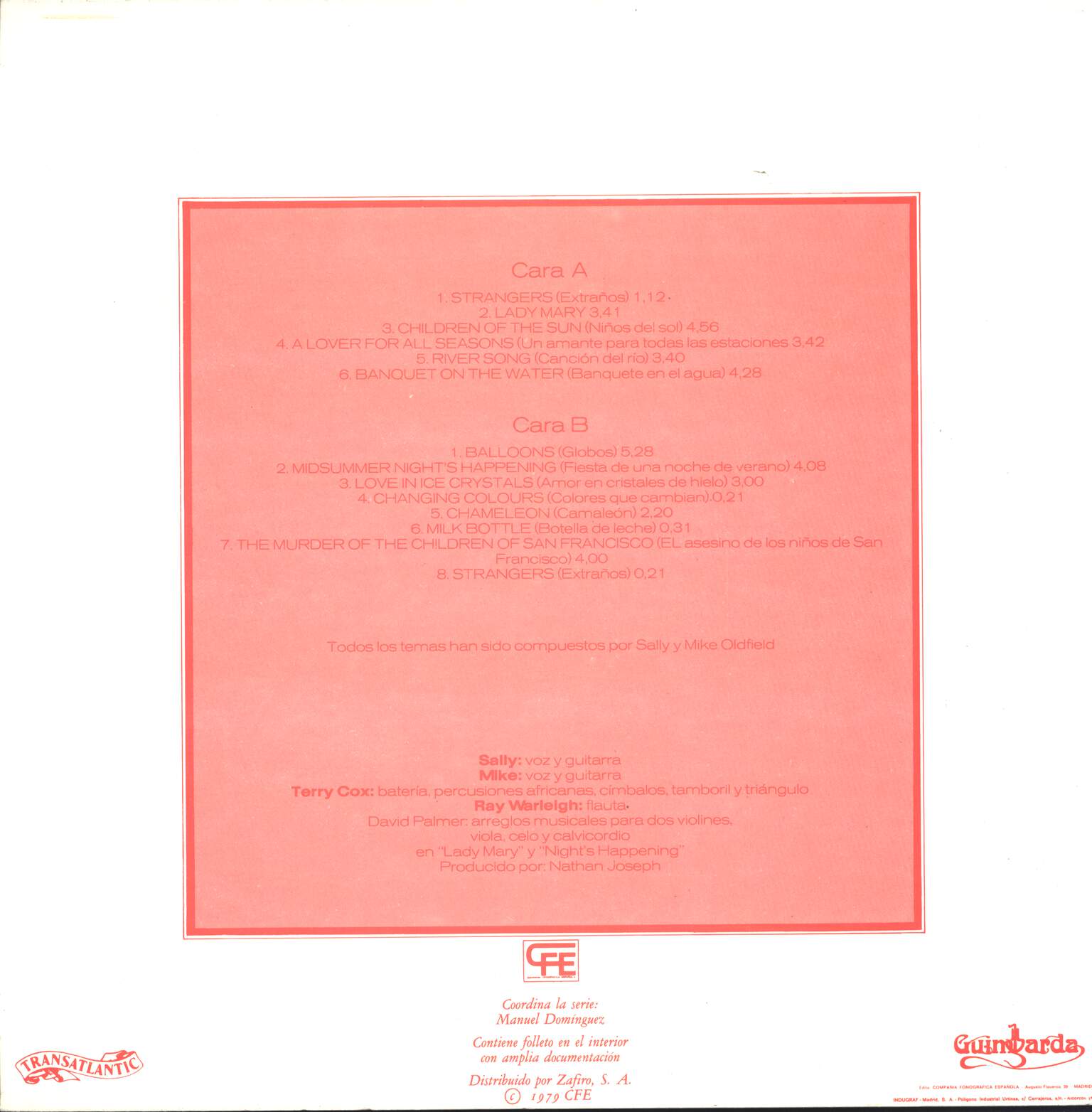 Sally Oldfield: Children Of The Sun, LP (Vinyl)