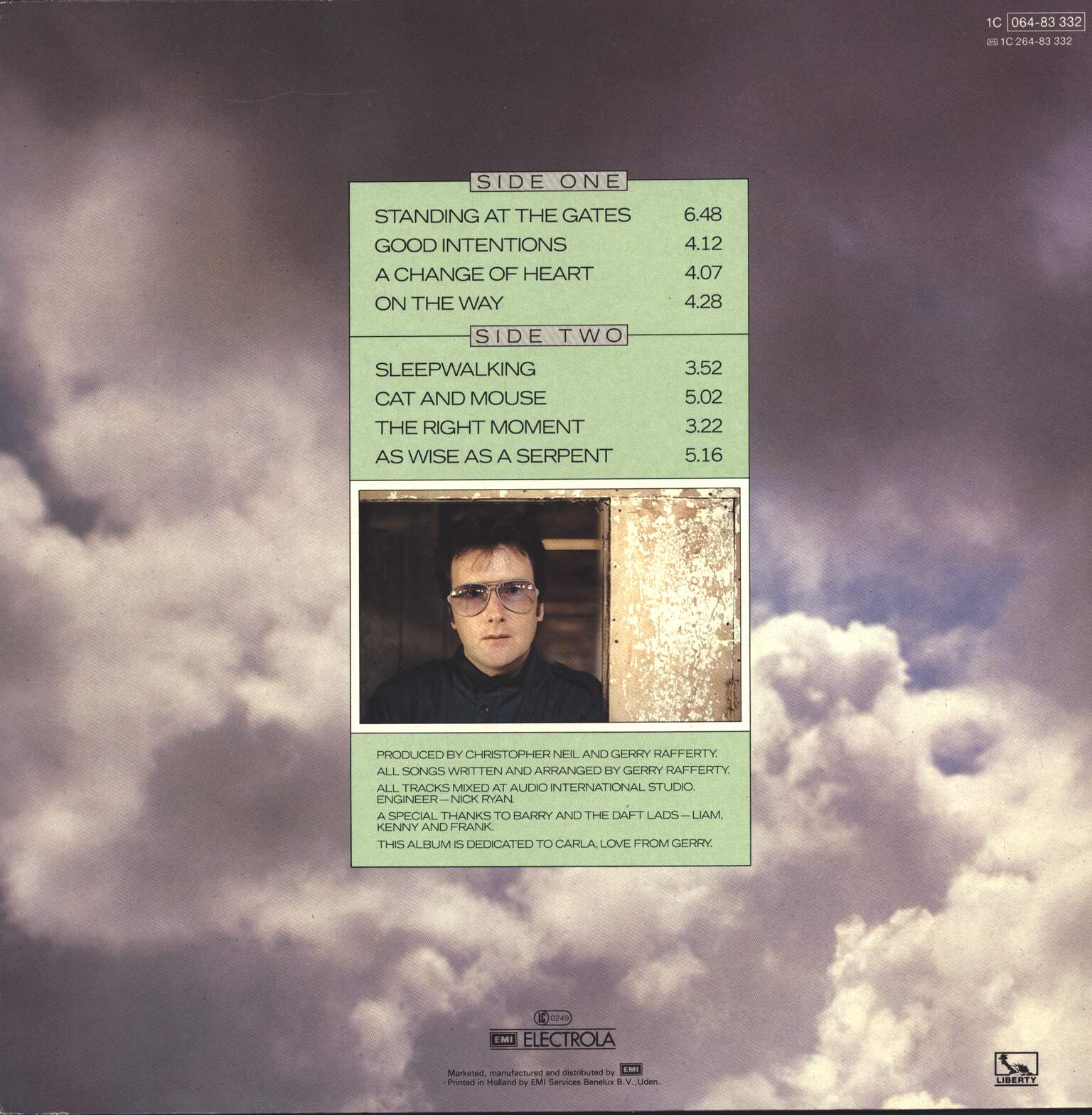 Gerry Rafferty: Sleepwalking, LP (Vinyl)