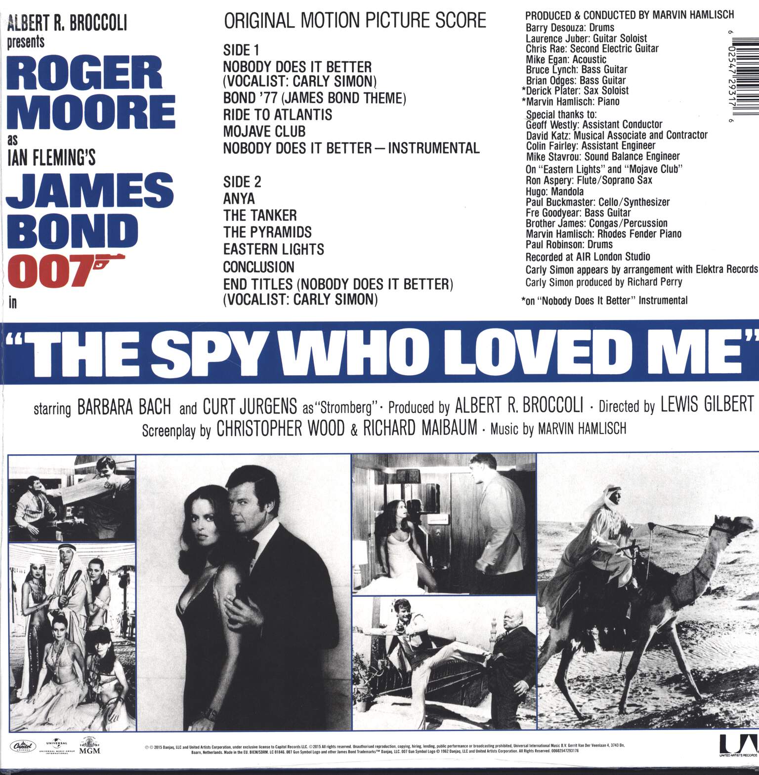 Marvin Hamlisch: The Spy Who Loved Me (Original Motion Picture Score), LP (Vinyl)