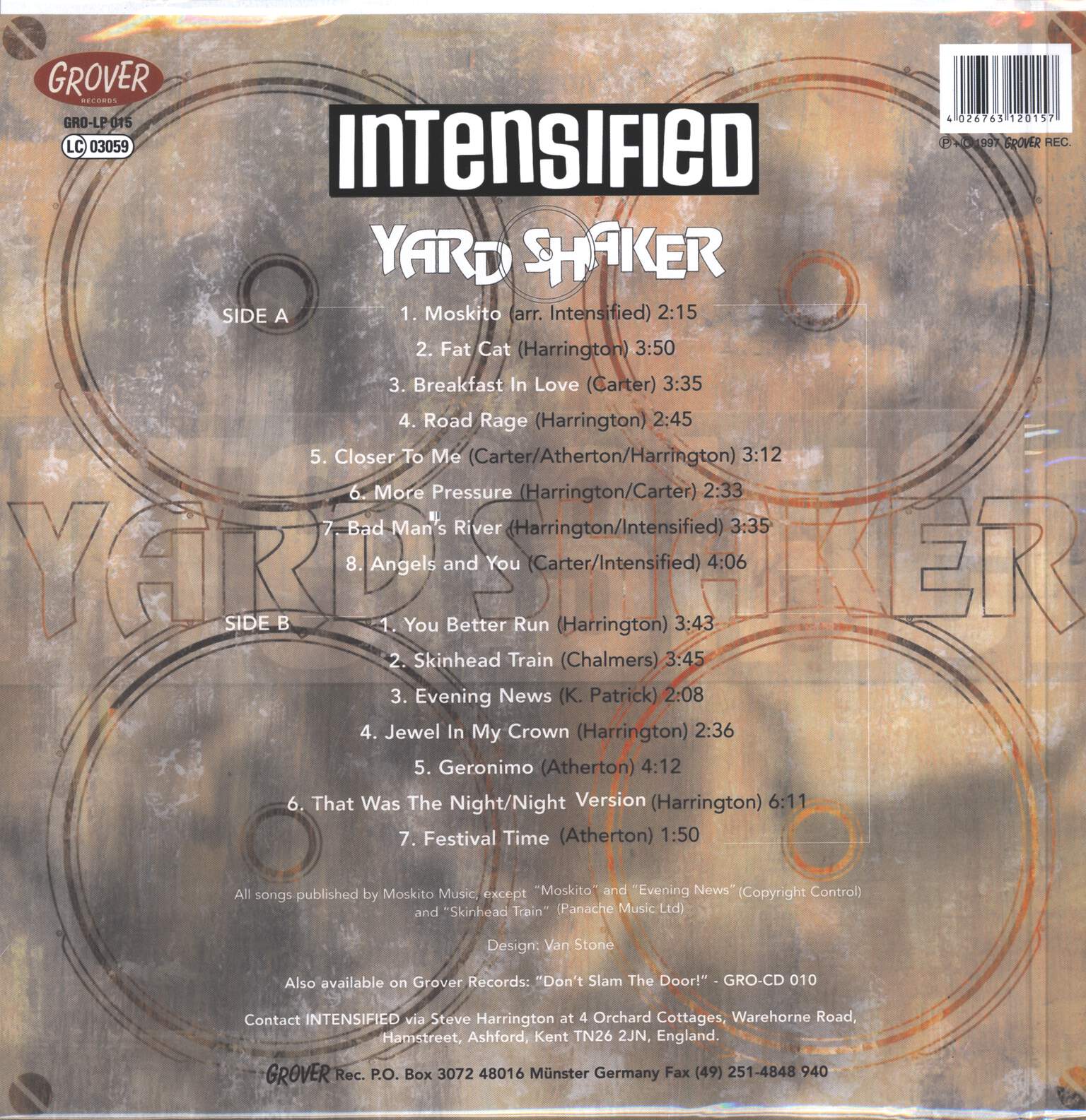 Intensified: Yard Shaker, LP (Vinyl)