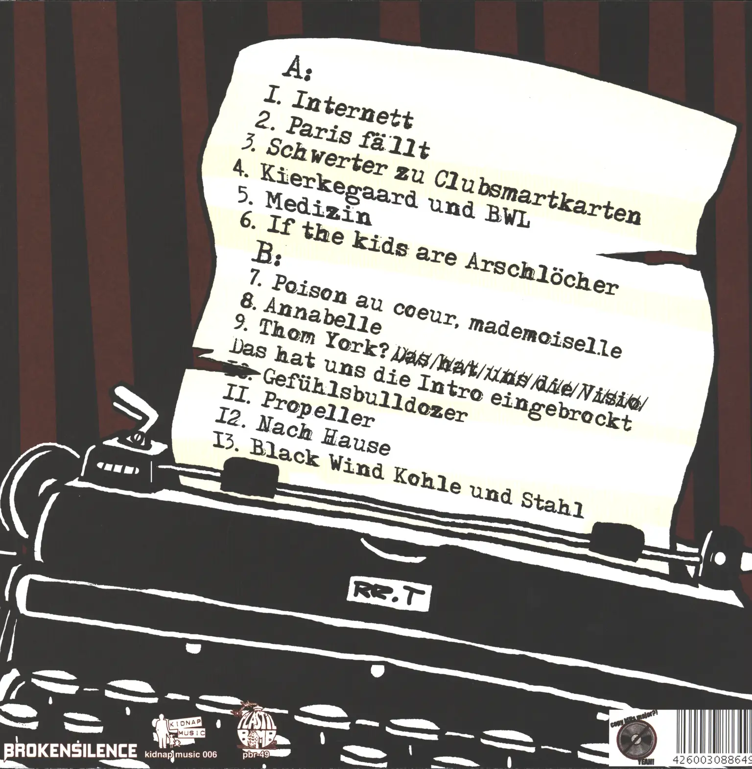 Pascow: Geschichten, Die Einer Schrieb..., LP (Vinyl)