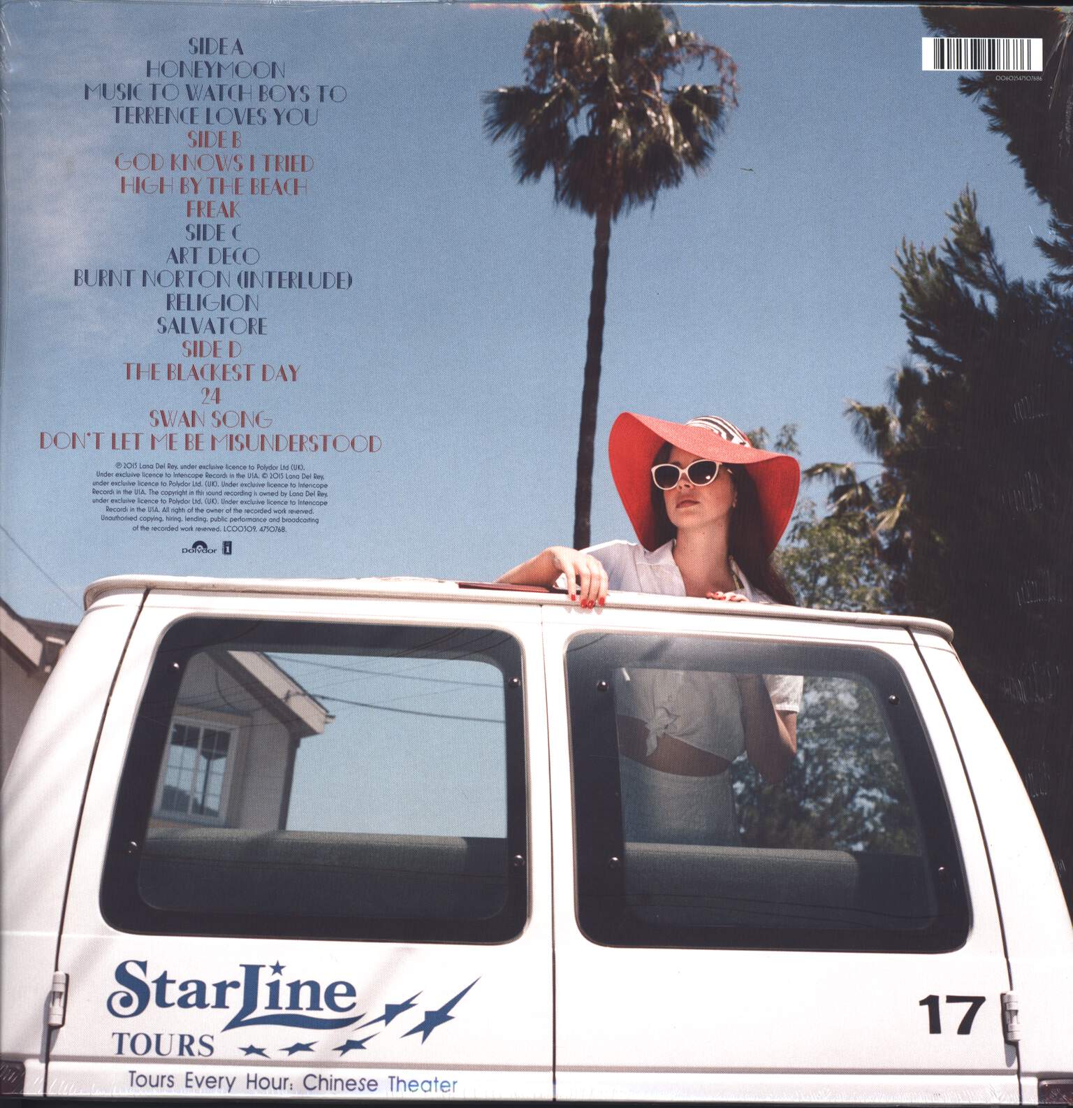 Lana Del Rey: Honeymoon, 2×LP (Vinyl)