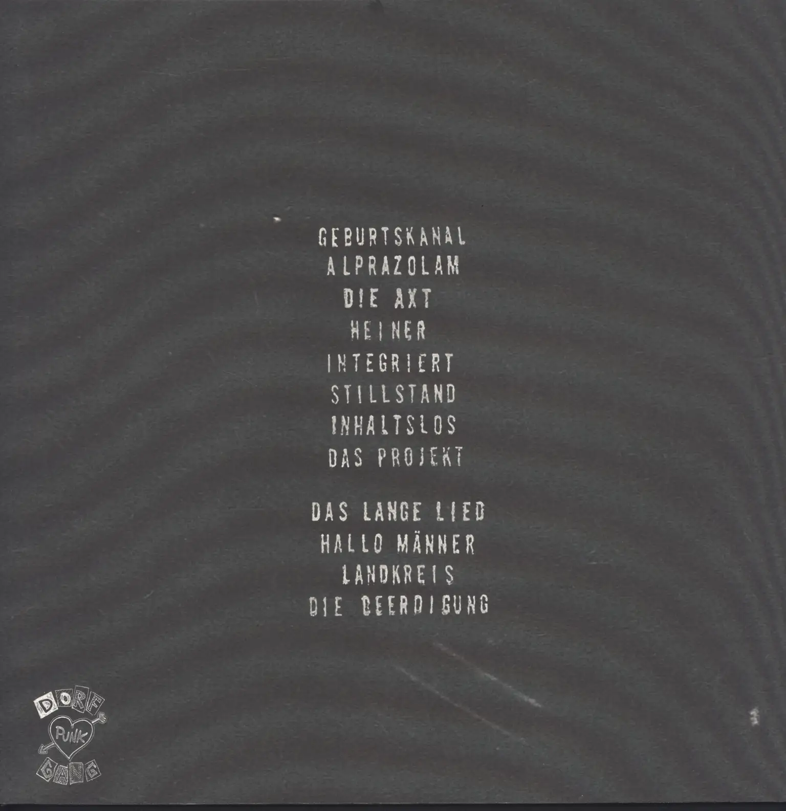Kackschlacht: Kackschlacht, LP (Vinyl)