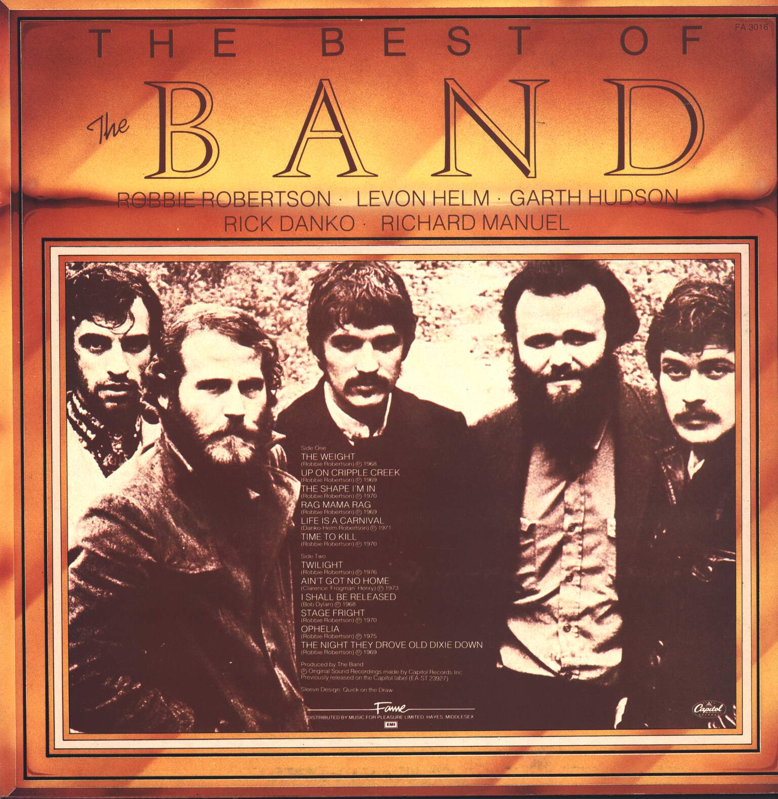 The Band: The Best Of The Band, LP (Vinyl)