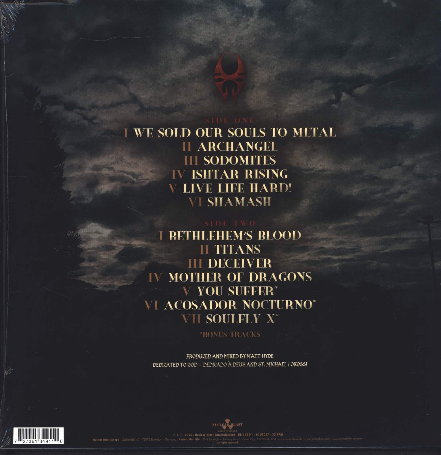 Soulfly: Archangel, LP (Vinyl)