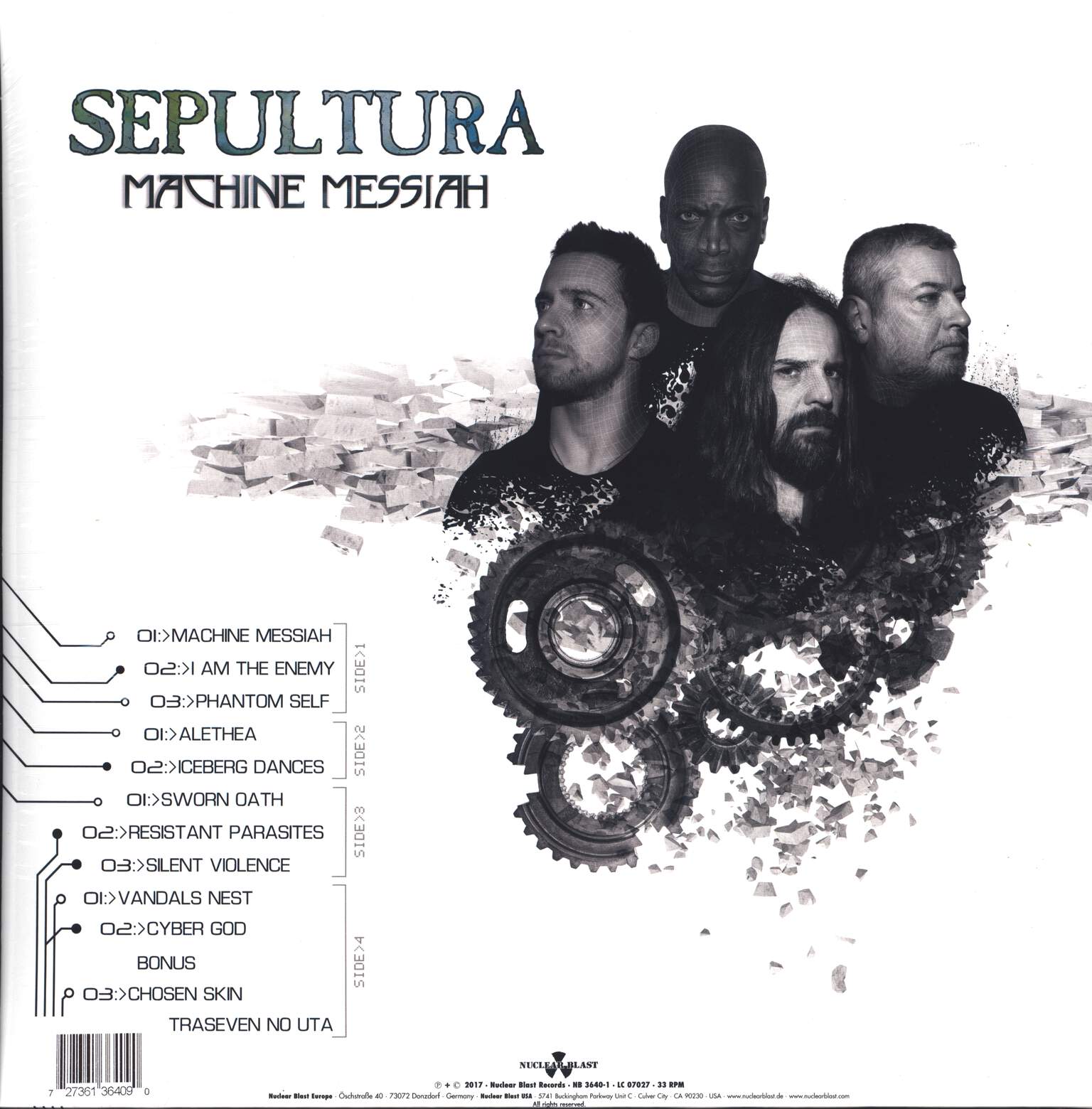 Sepultura: Machine Messiah, 2×LP (Vinyl)