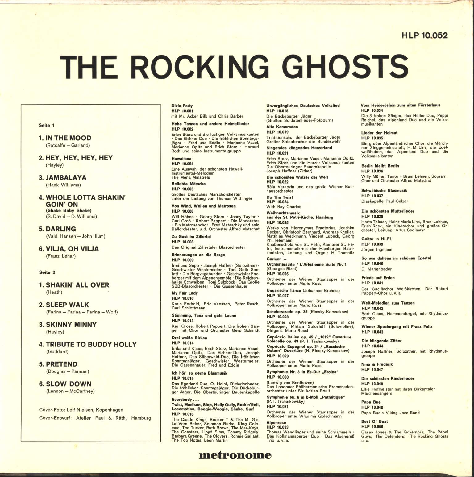 Rocking Ghosts: The Rocking Ghosts, LP (Vinyl)